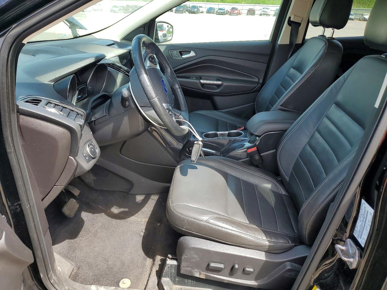 2016 Ford Escape Titanium Black vin: 1FMCU0JX2GUA35635