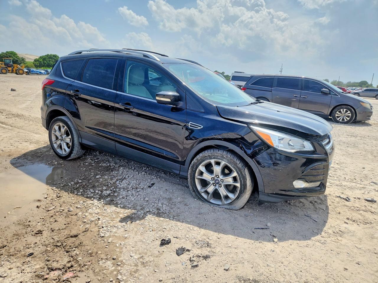 2014 Ford Escape Titanium Black vin: 1FMCU0JX3EUA20901