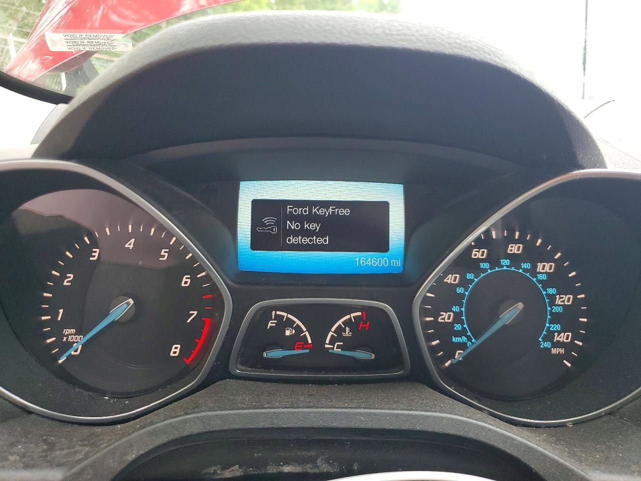 2014 Ford Escape Titanium Red vin: 1FMCU0JX3EUB57899