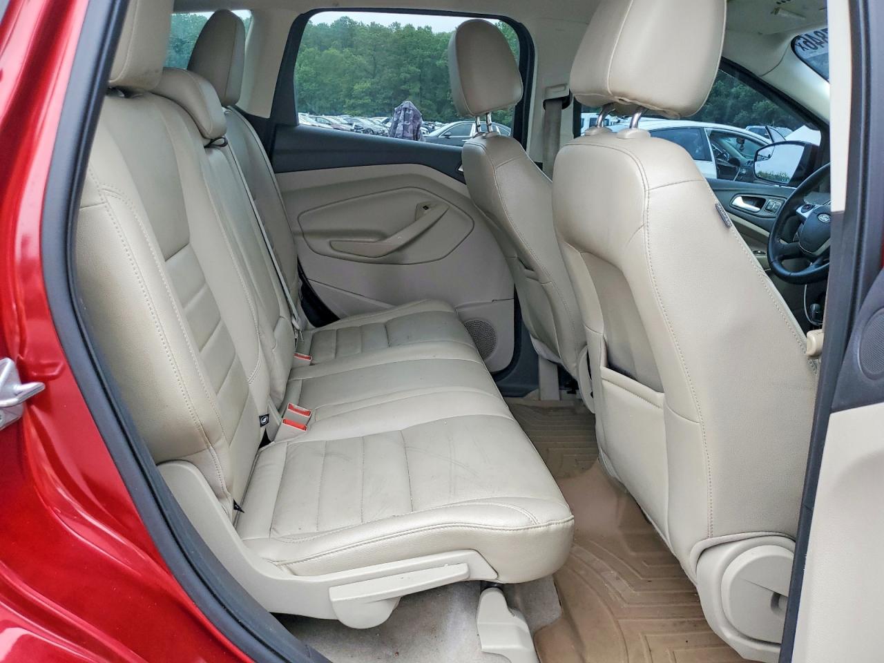 2014 Ford Escape Red vin: 1FMCU0JX3EUB69227