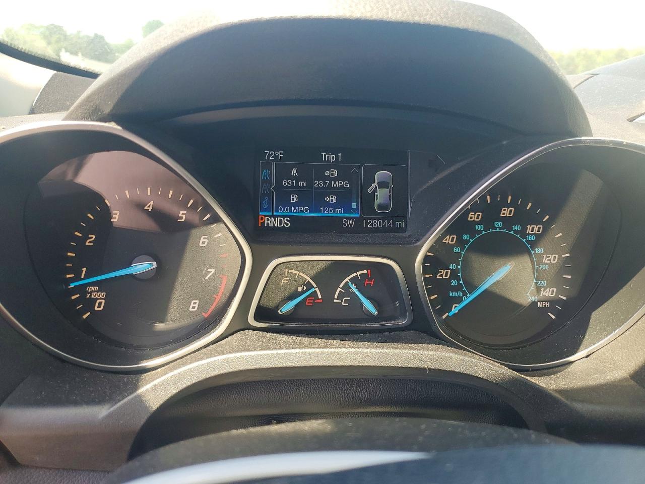2014 Ford Escape Titanium Gray vin: 1FMCU0JX3EUC49191