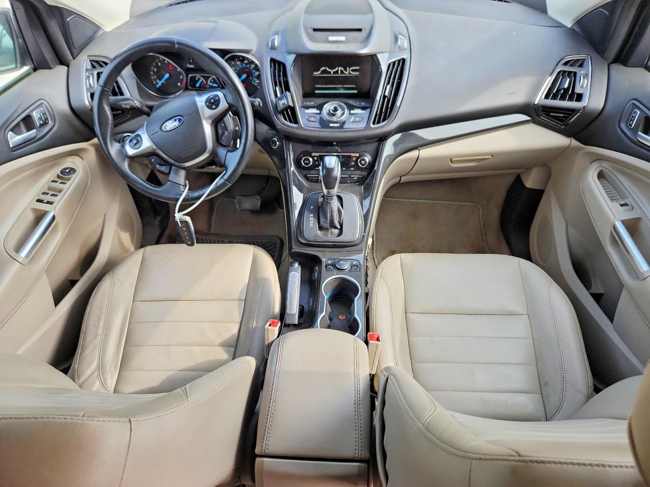 2014 Ford Escape Titanium Black vin: 1FMCU0JX3EUE47107