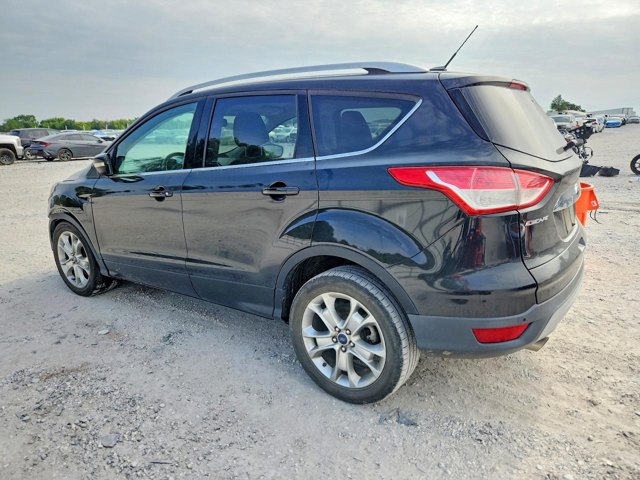 2014 Ford Escape Titanium Black vin: 1FMCU0JX3EUE47107
