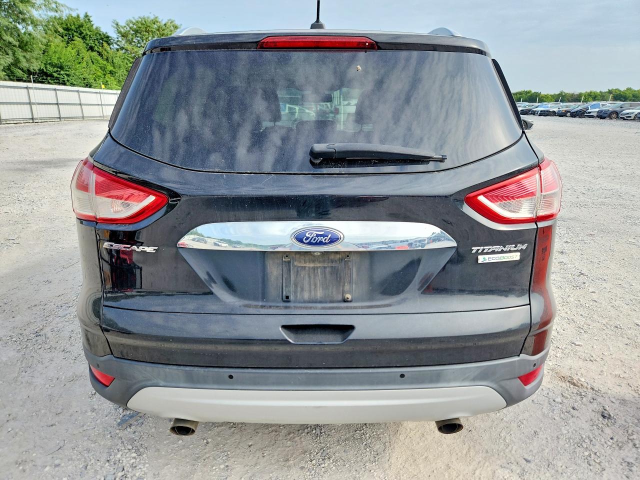 2014 Ford Escape Titanium Black vin: 1FMCU0JX3EUE47107
