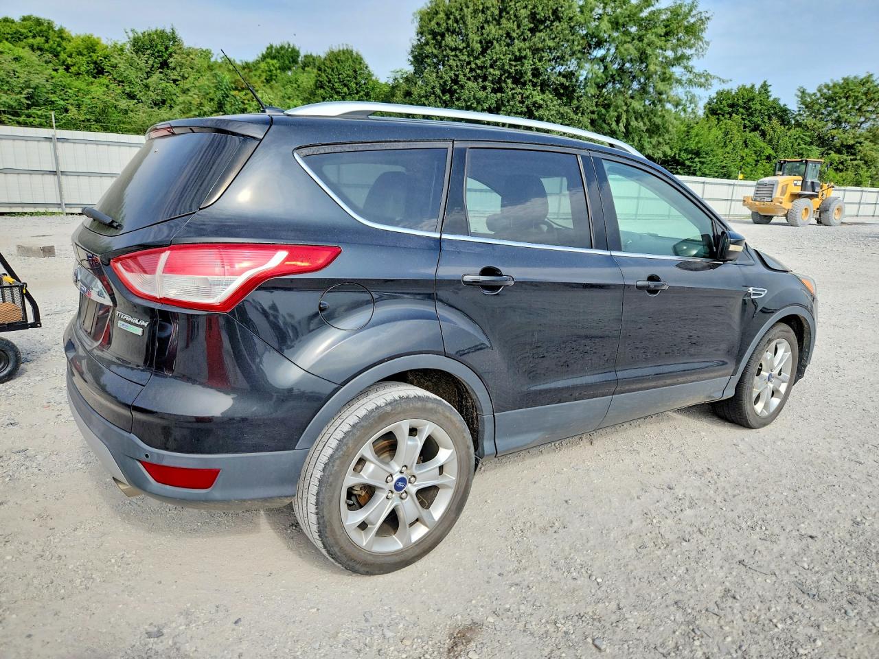 2014 Ford Escape Titanium Black vin: 1FMCU0JX3EUE47107