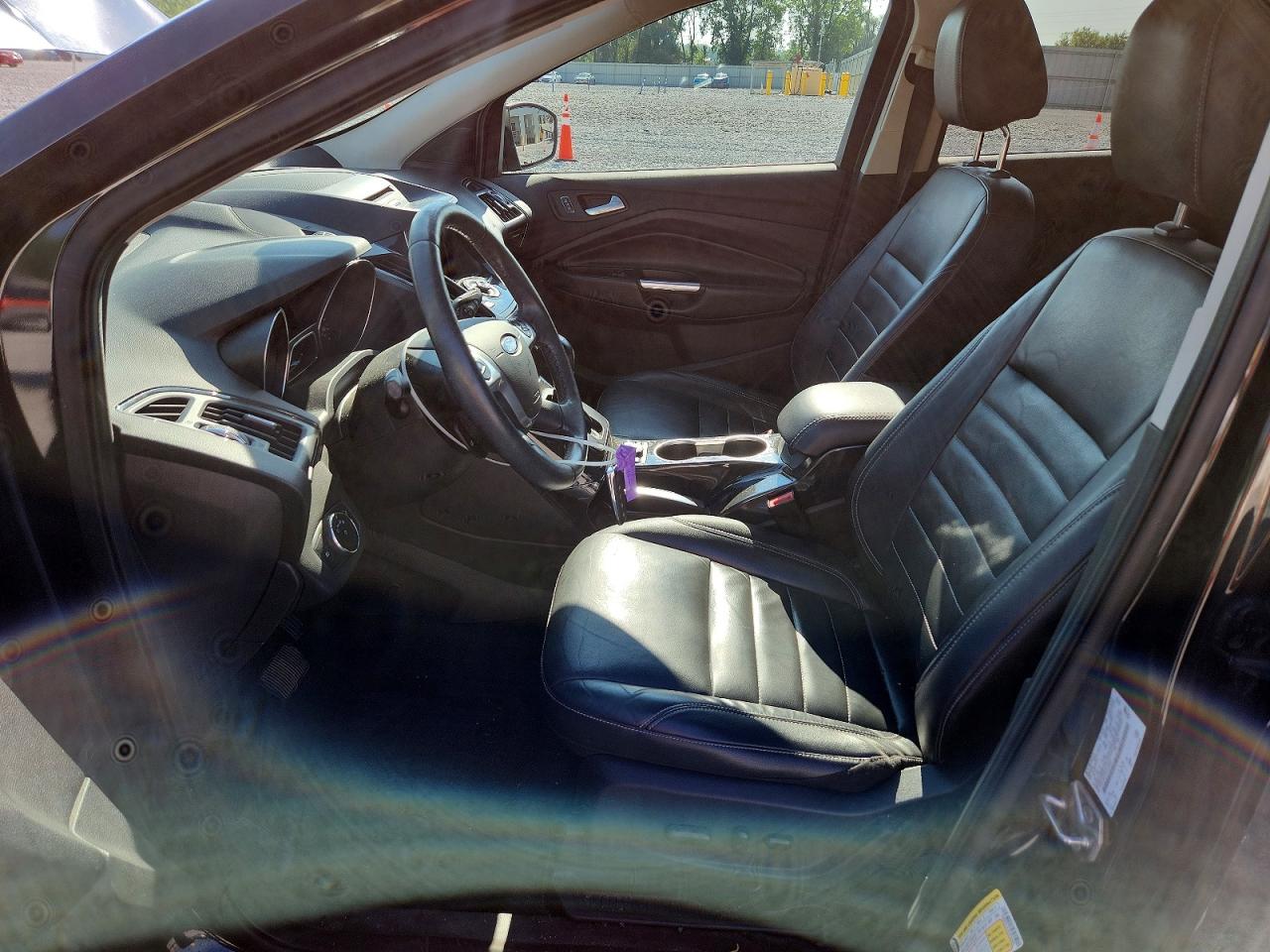 2015 Ford Escape Titanium Черный vin: 1FMCU0JX3FUA38882