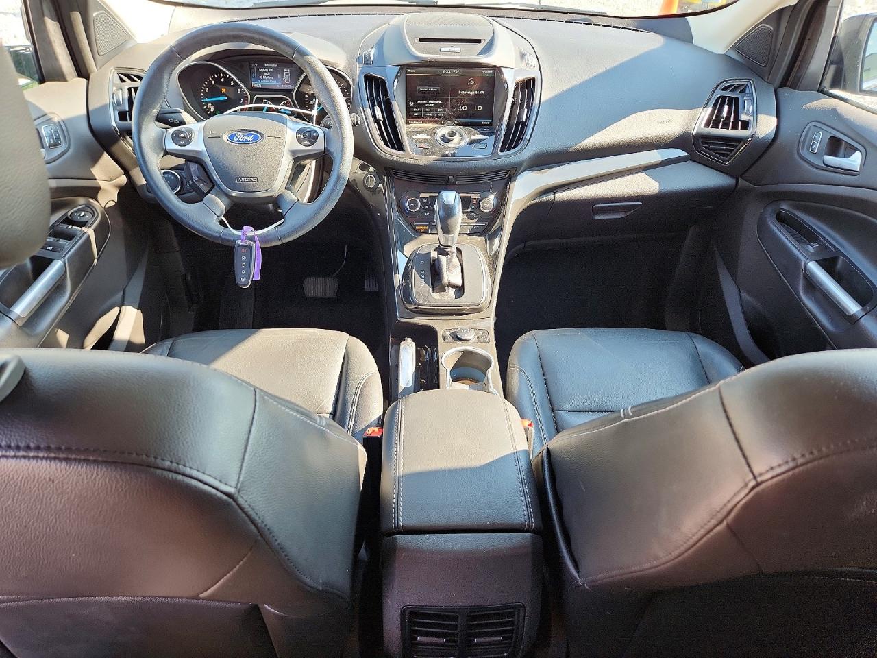 2015 Ford Escape Titanium Черный vin: 1FMCU0JX3FUA38882