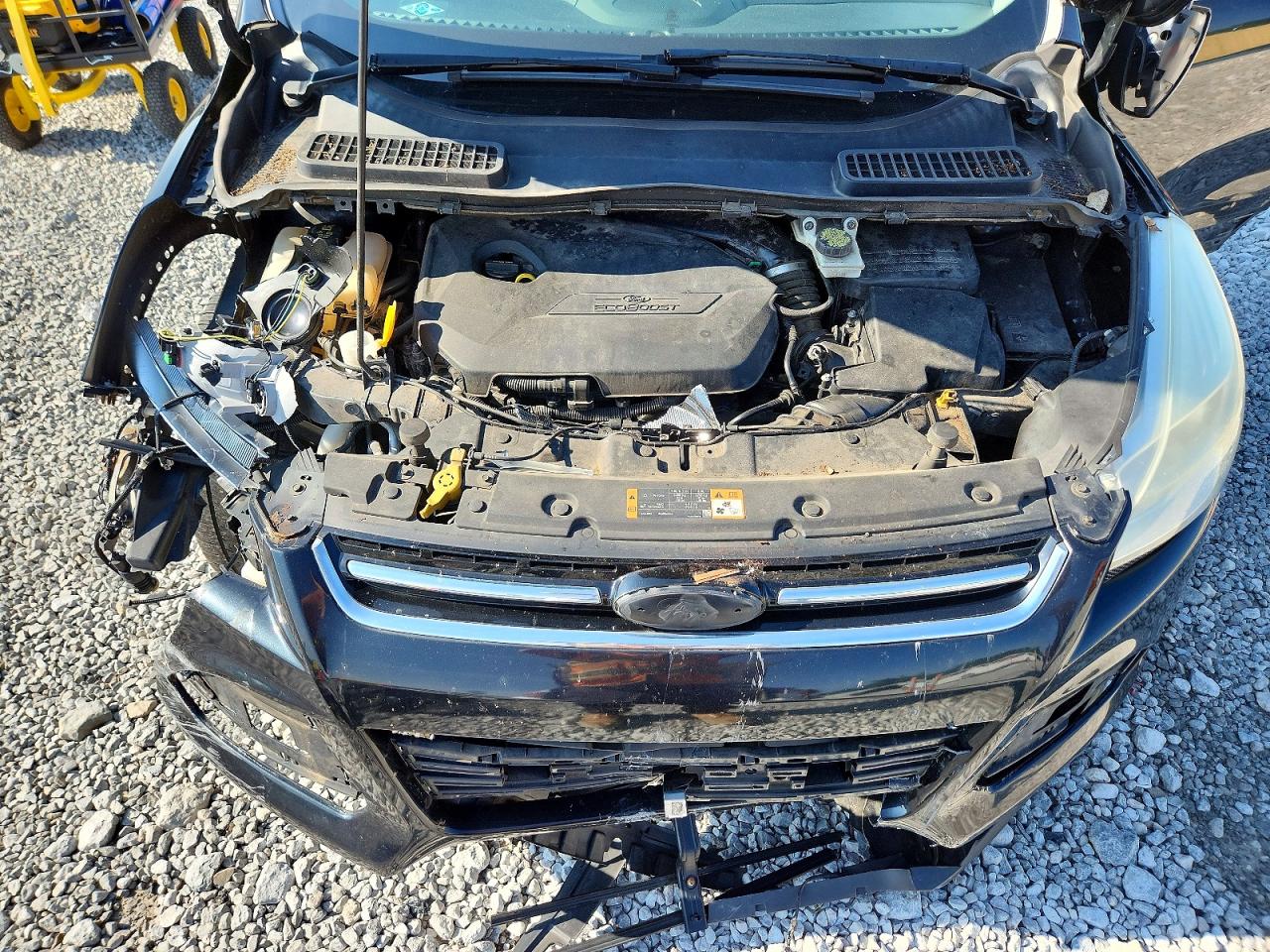 2015 Ford Escape Titanium Черный vin: 1FMCU0JX3FUA38882