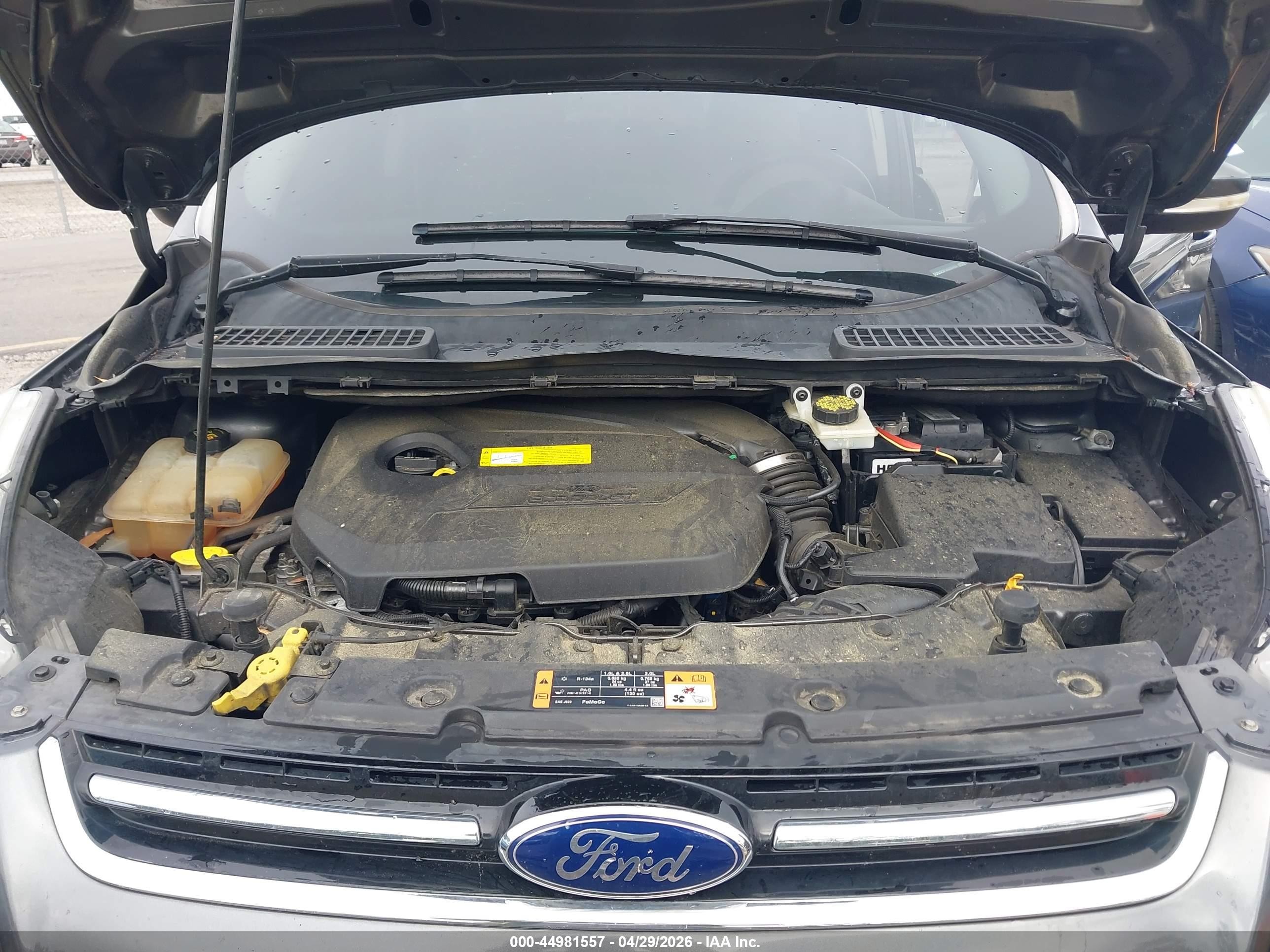 2015 Ford Escape Titanium Gray vin: 1FMCU0JX3FUB00443