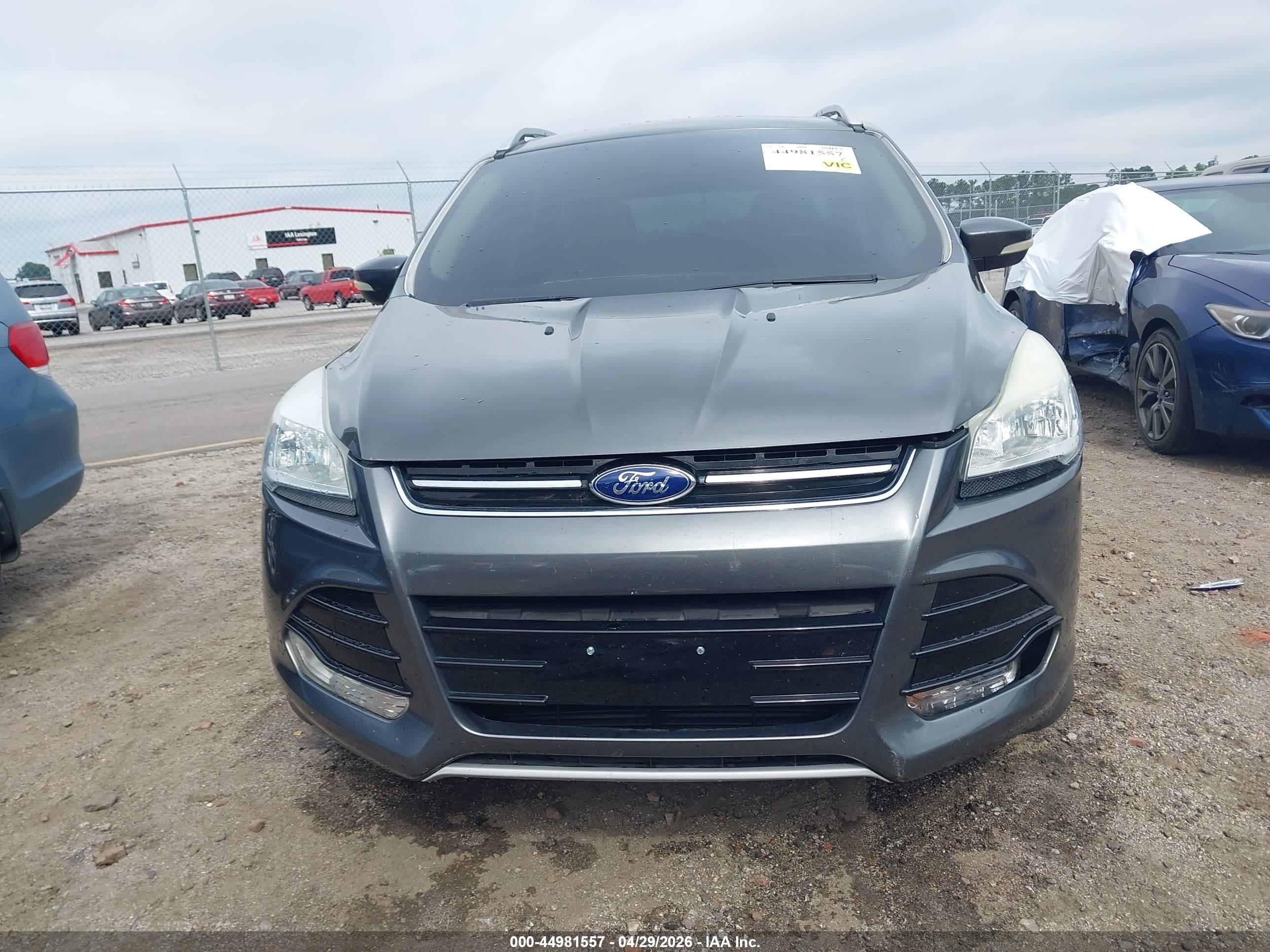 2015 Ford Escape Titanium Gray vin: 1FMCU0JX3FUB00443