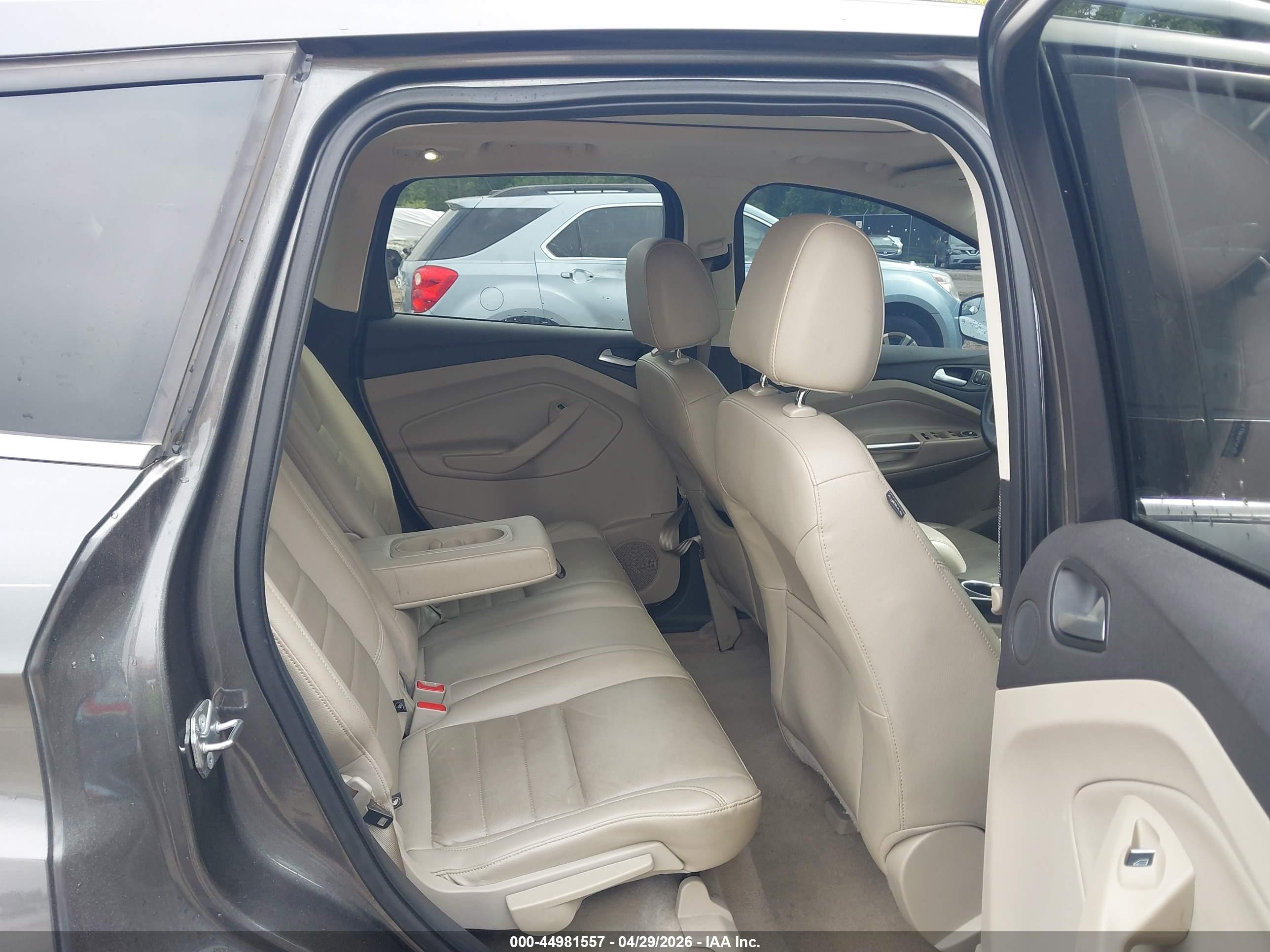 2015 Ford Escape Titanium Gray vin: 1FMCU0JX3FUB00443