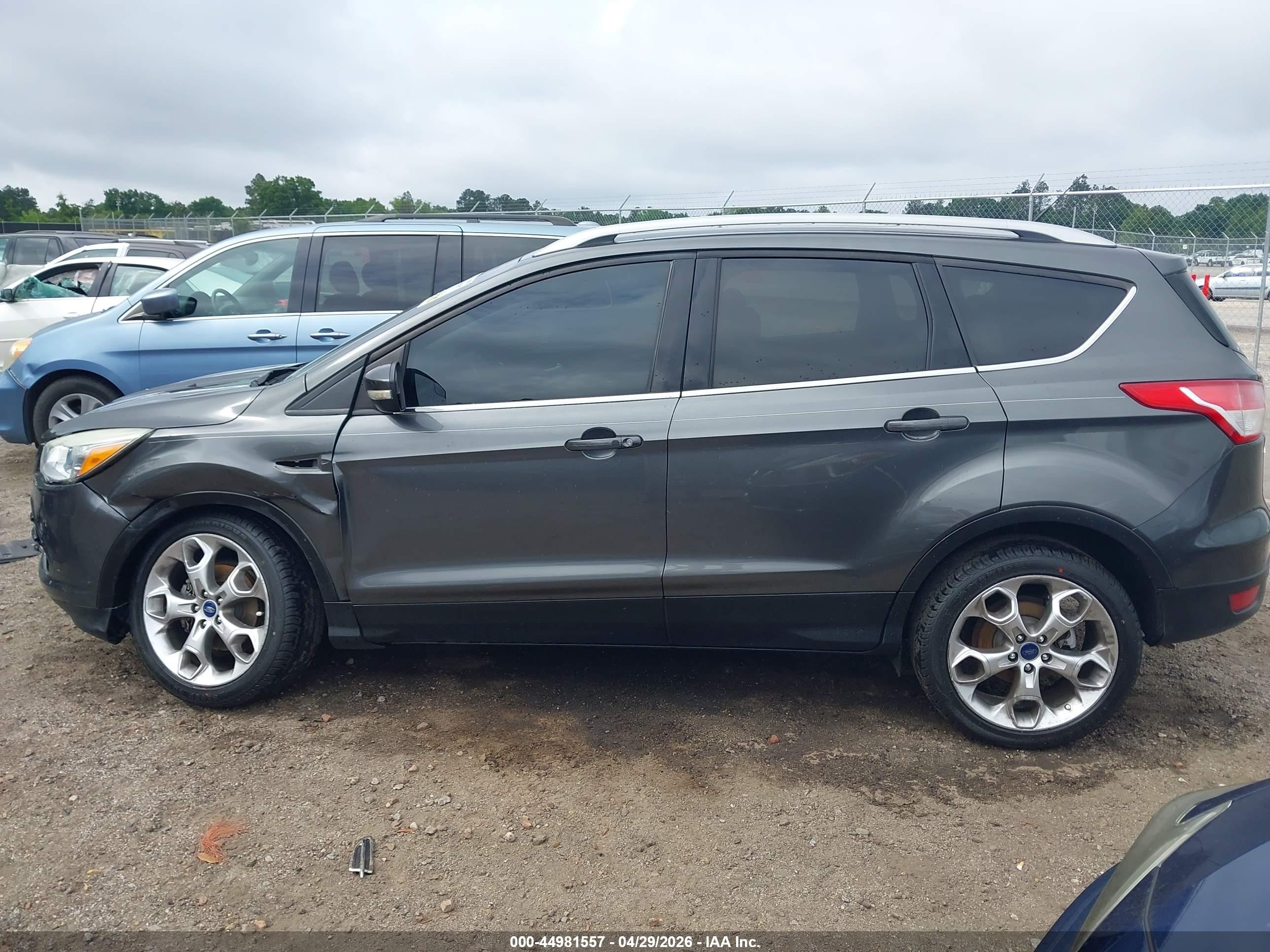 2015 Ford Escape Titanium Gray vin: 1FMCU0JX3FUB00443