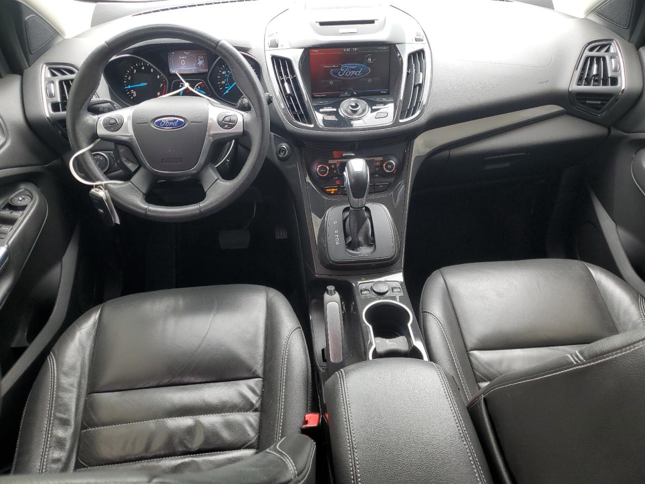 2015 Ford Escape Titanium Серый vin: 1FMCU0JX3FUB11264