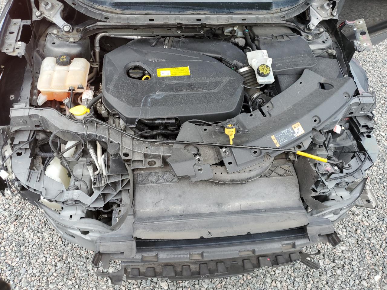 2015 Ford Escape Titanium Серый vin: 1FMCU0JX3FUB11264
