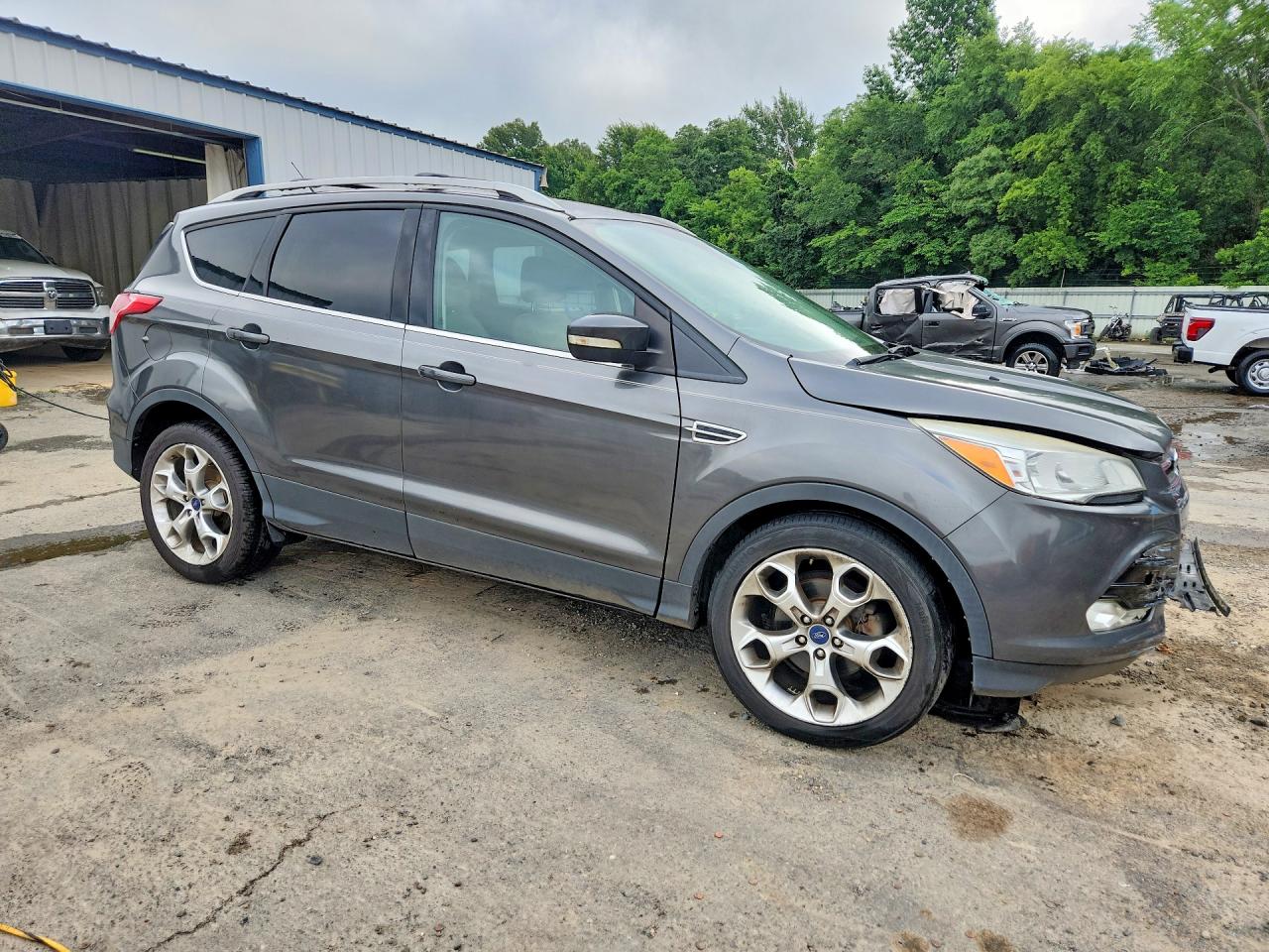 2015 Ford Escape Titanium Gray vin: 1FMCU0JX3FUB45513