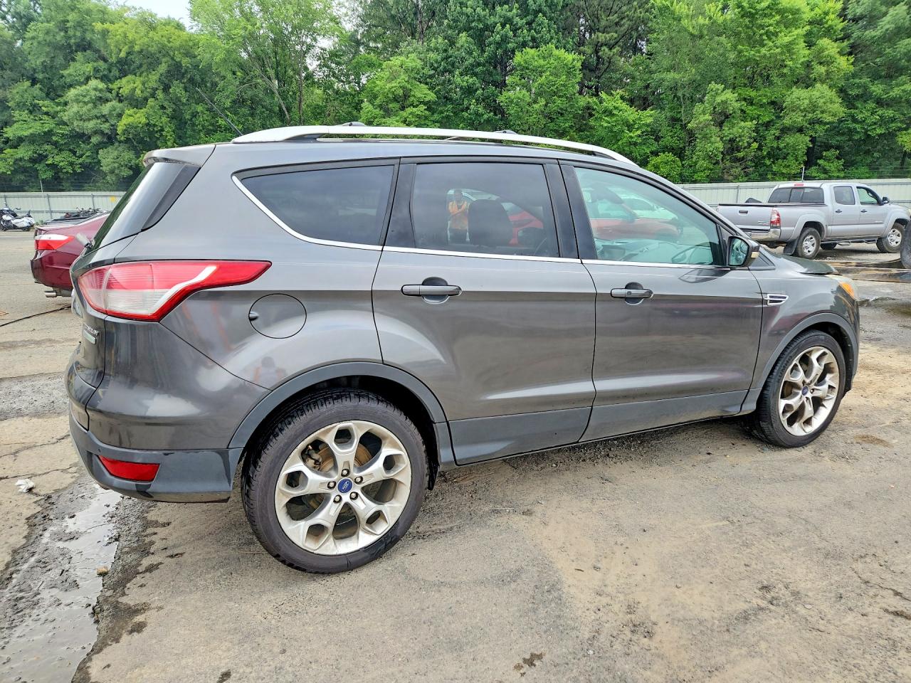 2015 Ford Escape Titanium Gray vin: 1FMCU0JX3FUB45513