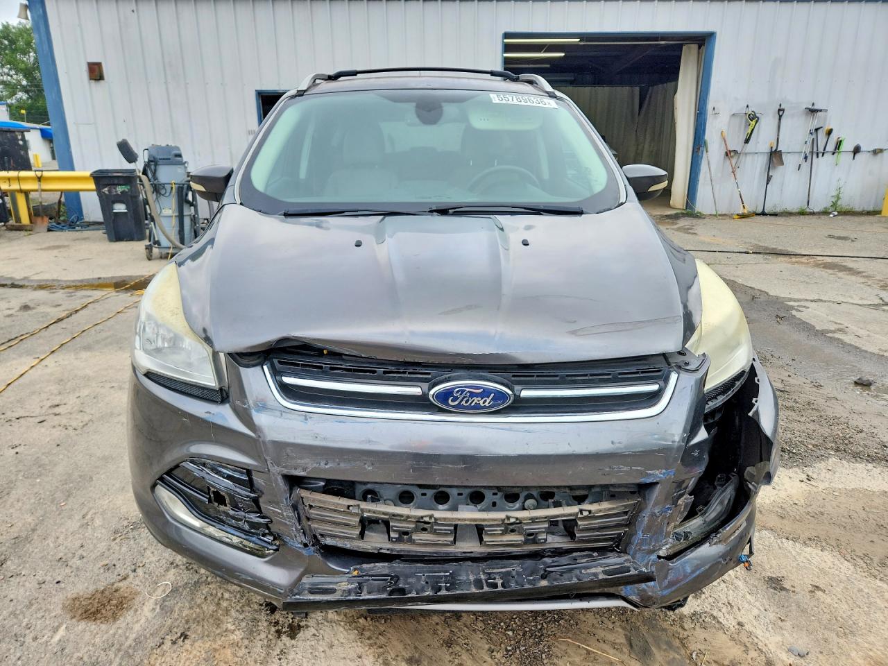 2015 Ford Escape Titanium Gray vin: 1FMCU0JX3FUB45513