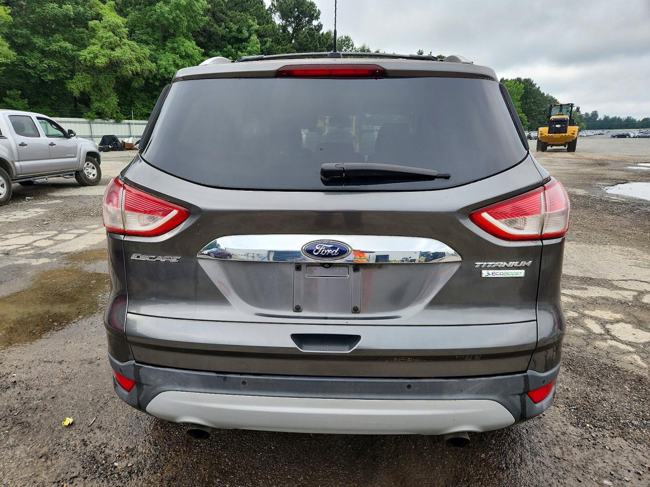 2015 Ford Escape Titanium Gray vin: 1FMCU0JX3FUB45513