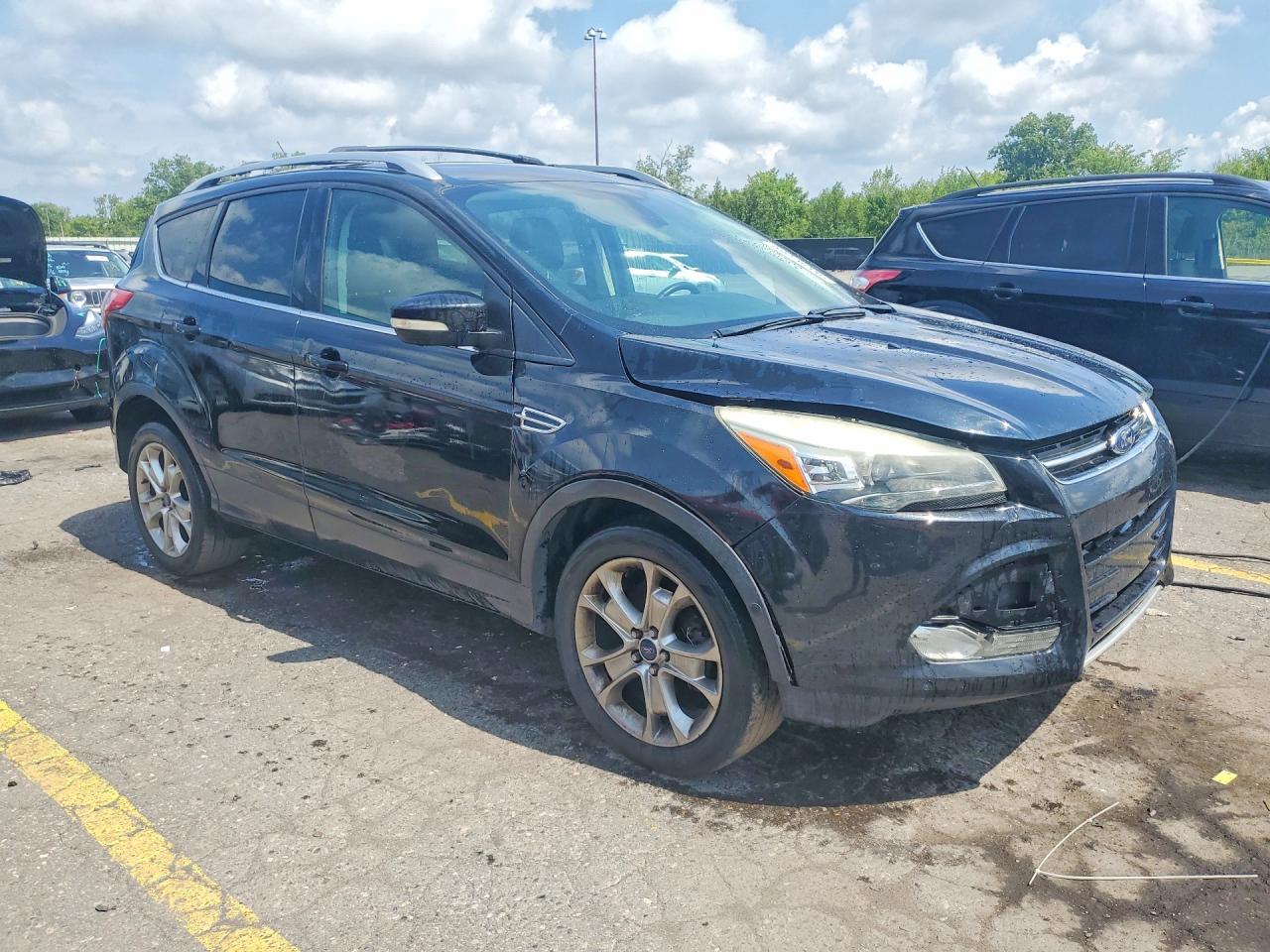 2015 Ford Escape Titanium Charcoal vin: 1FMCU0JX3FUB47892