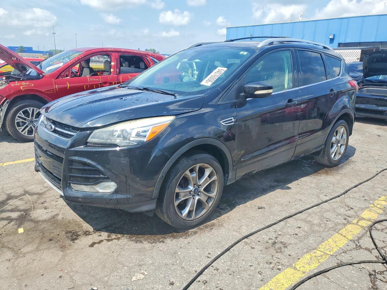 2015 Ford Escape Titanium Charcoal vin: 1FMCU0JX3FUB47892