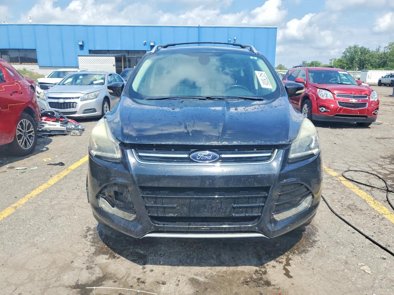 2015 Ford Escape Titanium Charcoal vin: 1FMCU0JX3FUB47892