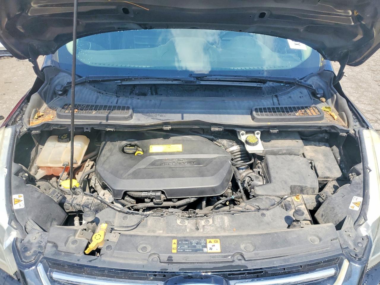 2015 Ford Escape Titanium Charcoal vin: 1FMCU0JX3FUB47892