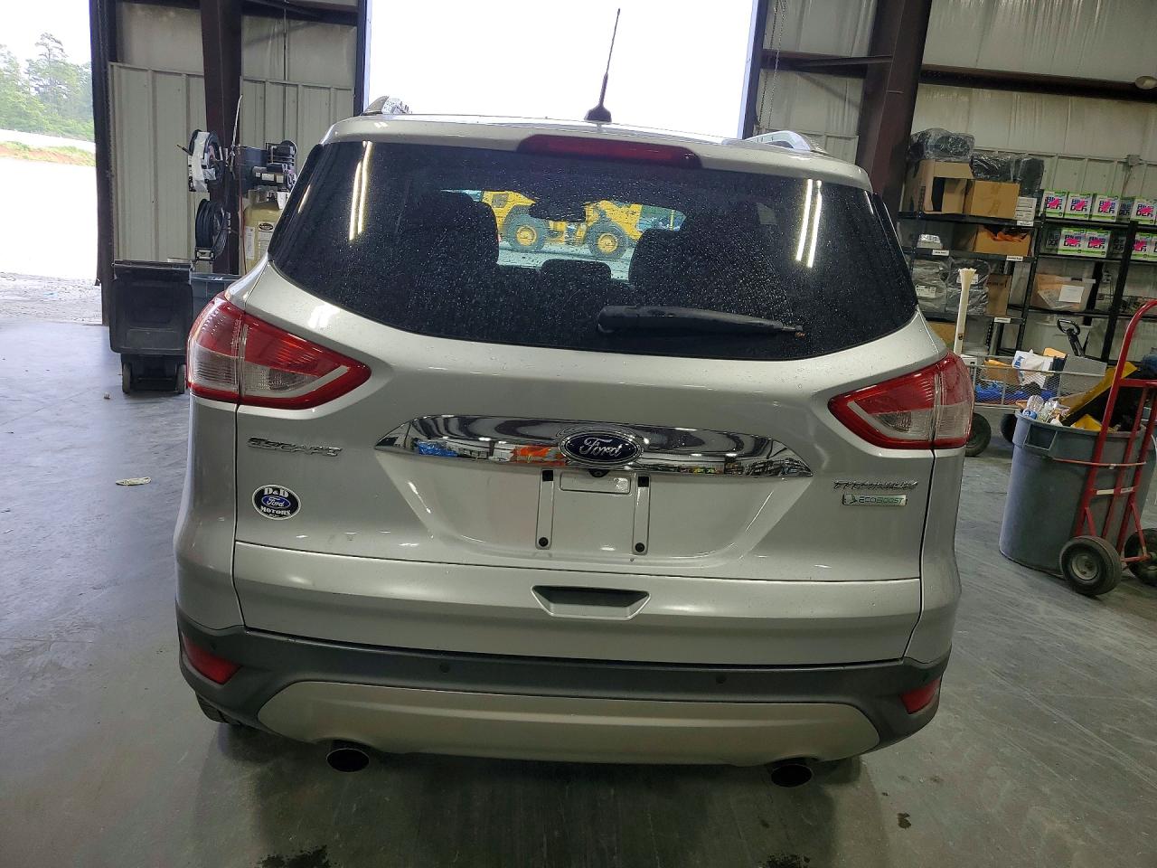 2015 Ford Escape Titanium Silver vin: 1FMCU0JX3FUB77622