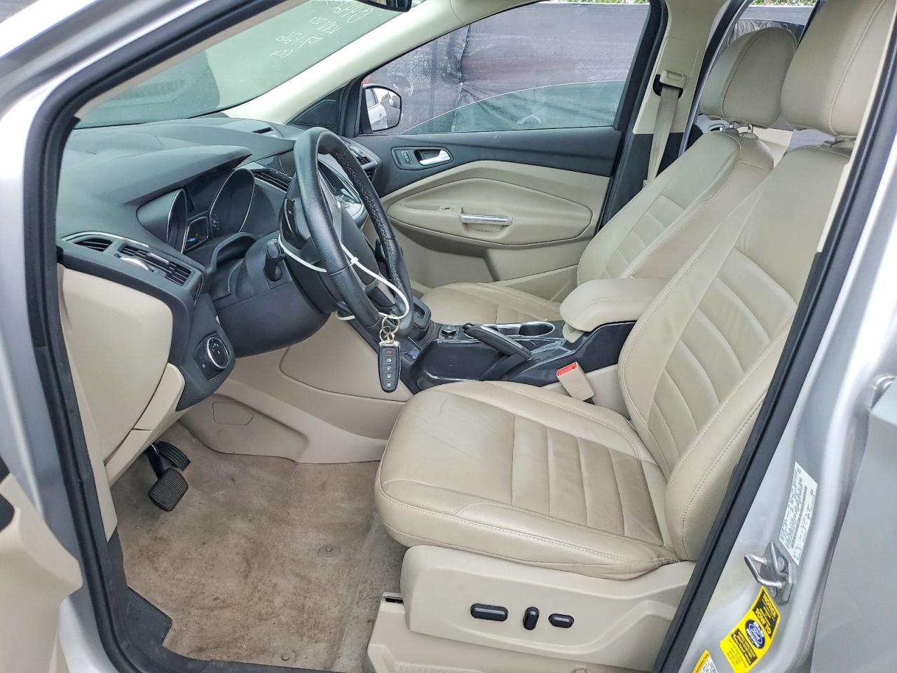 2015 Ford Escape Titanium Silver vin: 1FMCU0JX3FUB77622