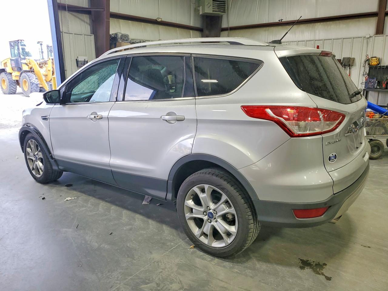 2015 Ford Escape Titanium Silver vin: 1FMCU0JX3FUB77622