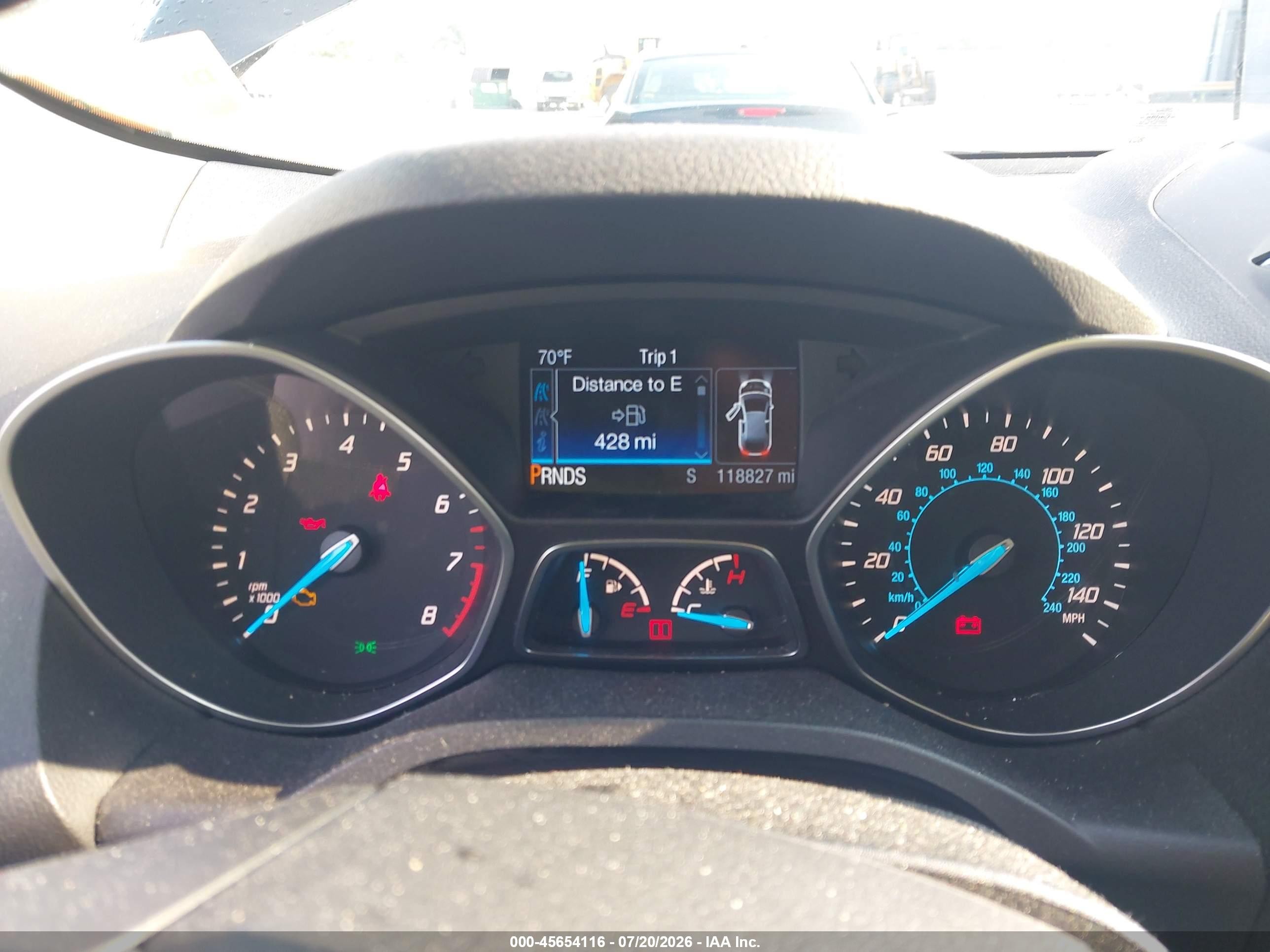 2015 Ford Escape Titanium Gray vin: 1FMCU0JX3FUB79919