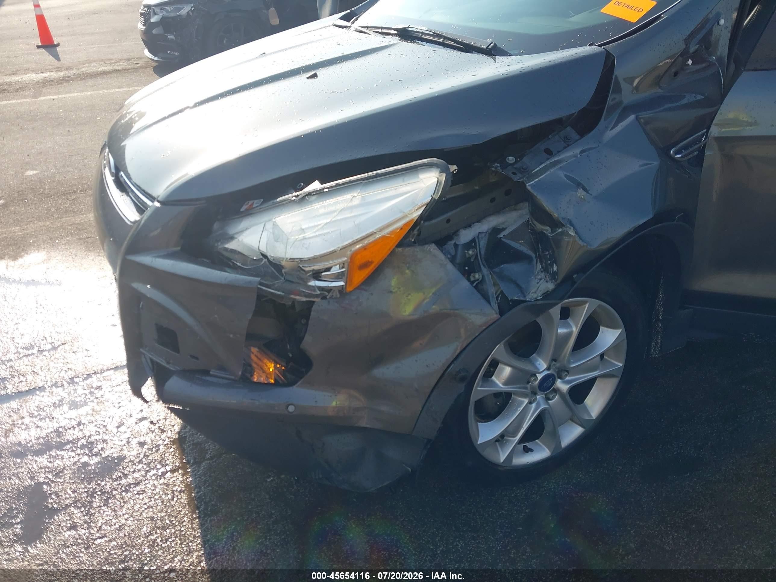 2015 Ford Escape Titanium Gray vin: 1FMCU0JX3FUB79919