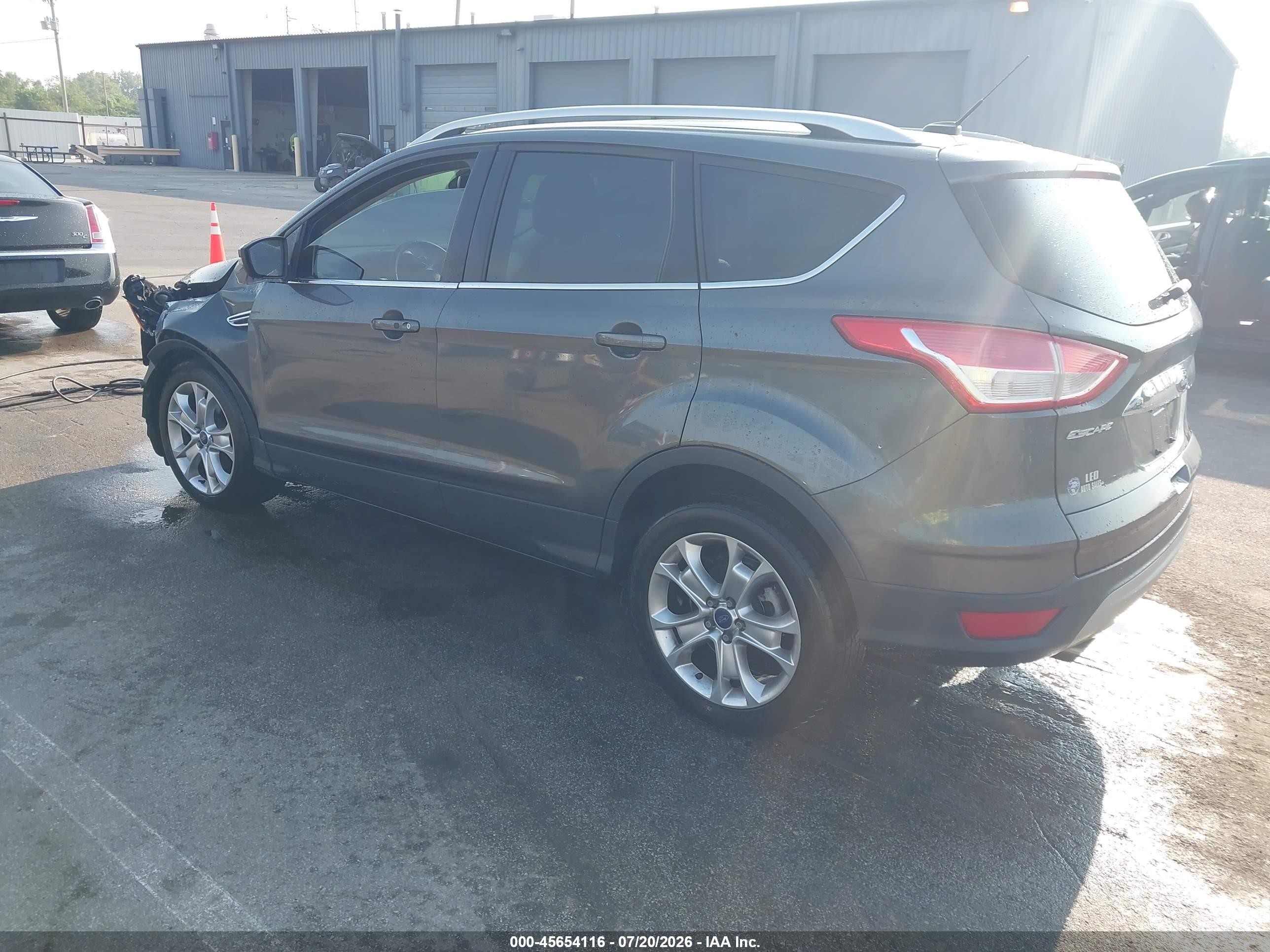 2015 Ford Escape Titanium Gray vin: 1FMCU0JX3FUB79919