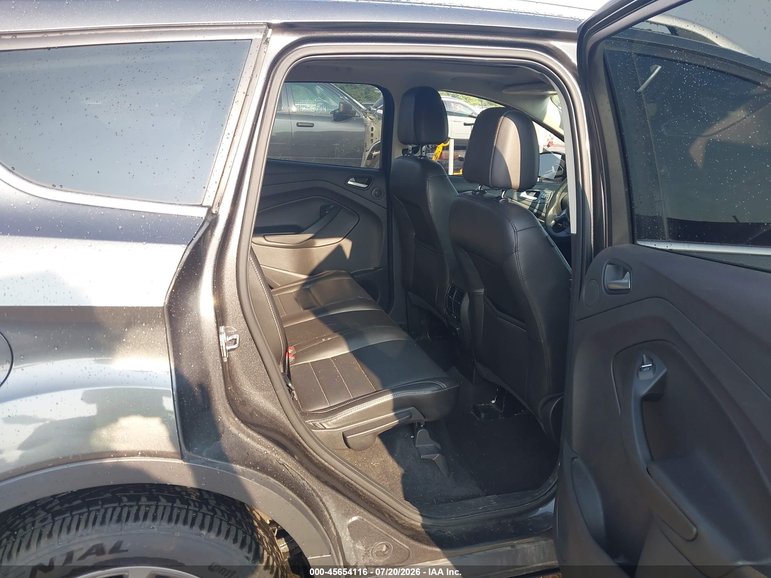 2015 Ford Escape Titanium Gray vin: 1FMCU0JX3FUB79919