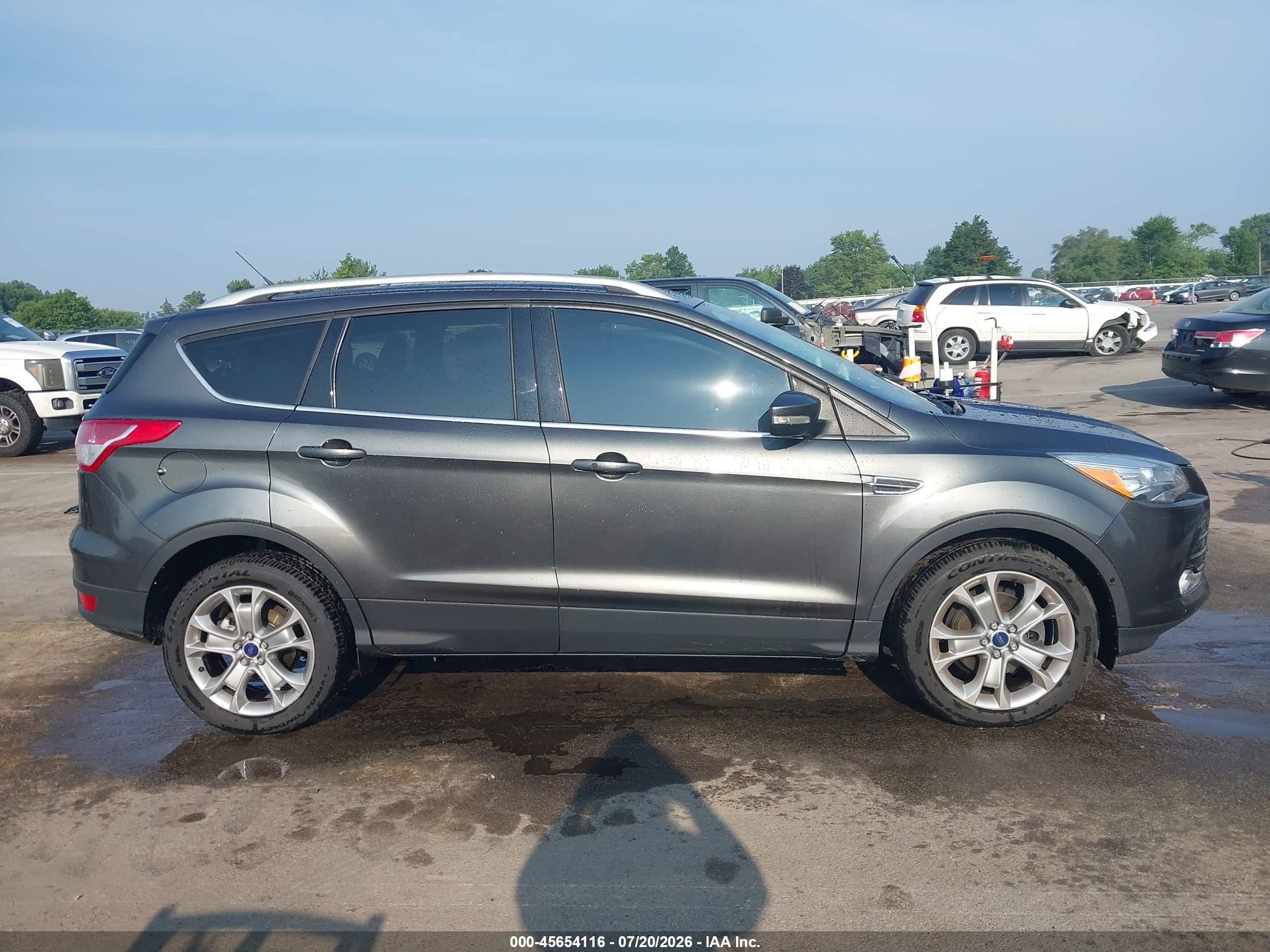 2015 Ford Escape Titanium Gray vin: 1FMCU0JX3FUB79919