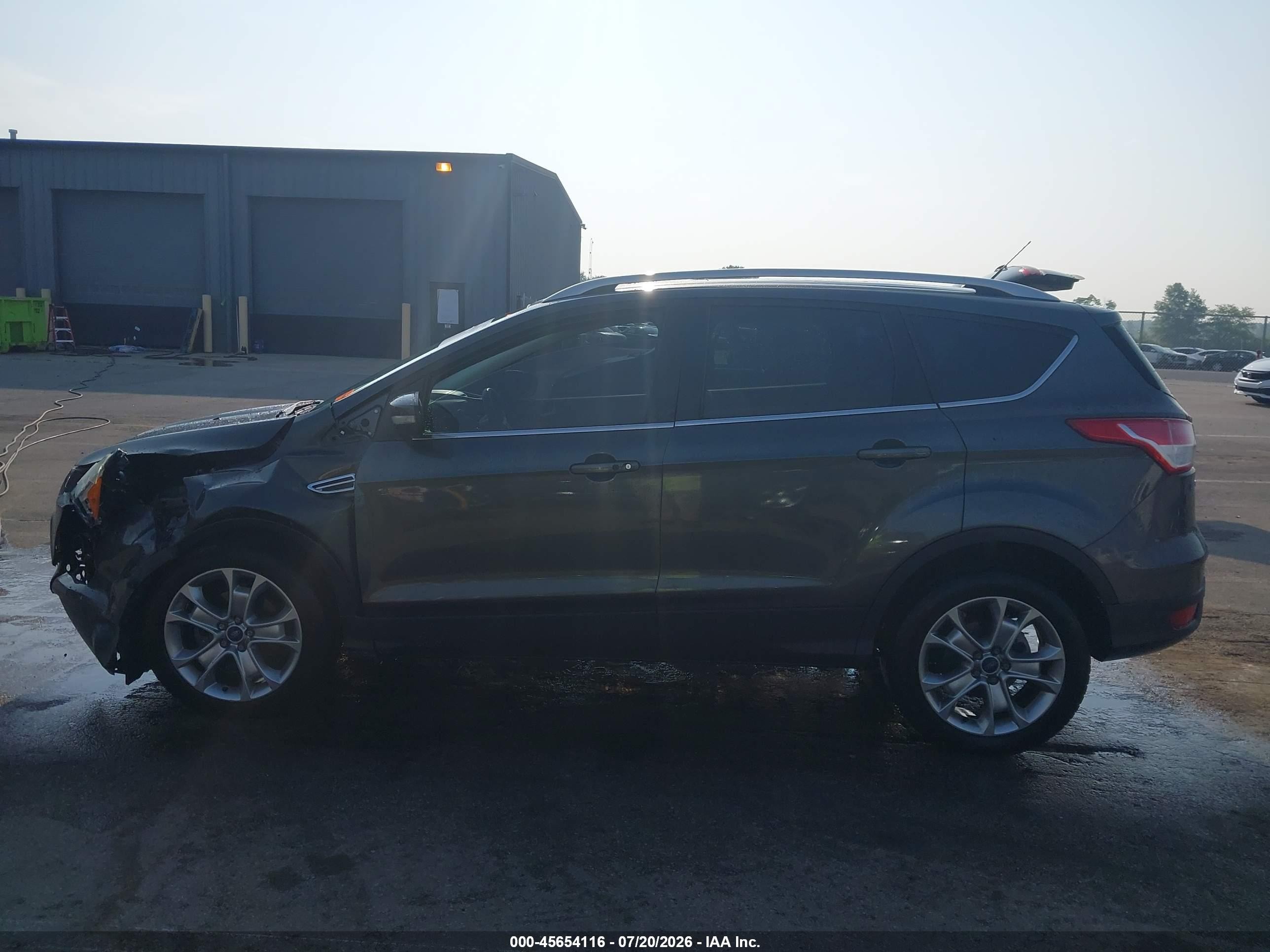 2015 Ford Escape Titanium Gray vin: 1FMCU0JX3FUB79919
