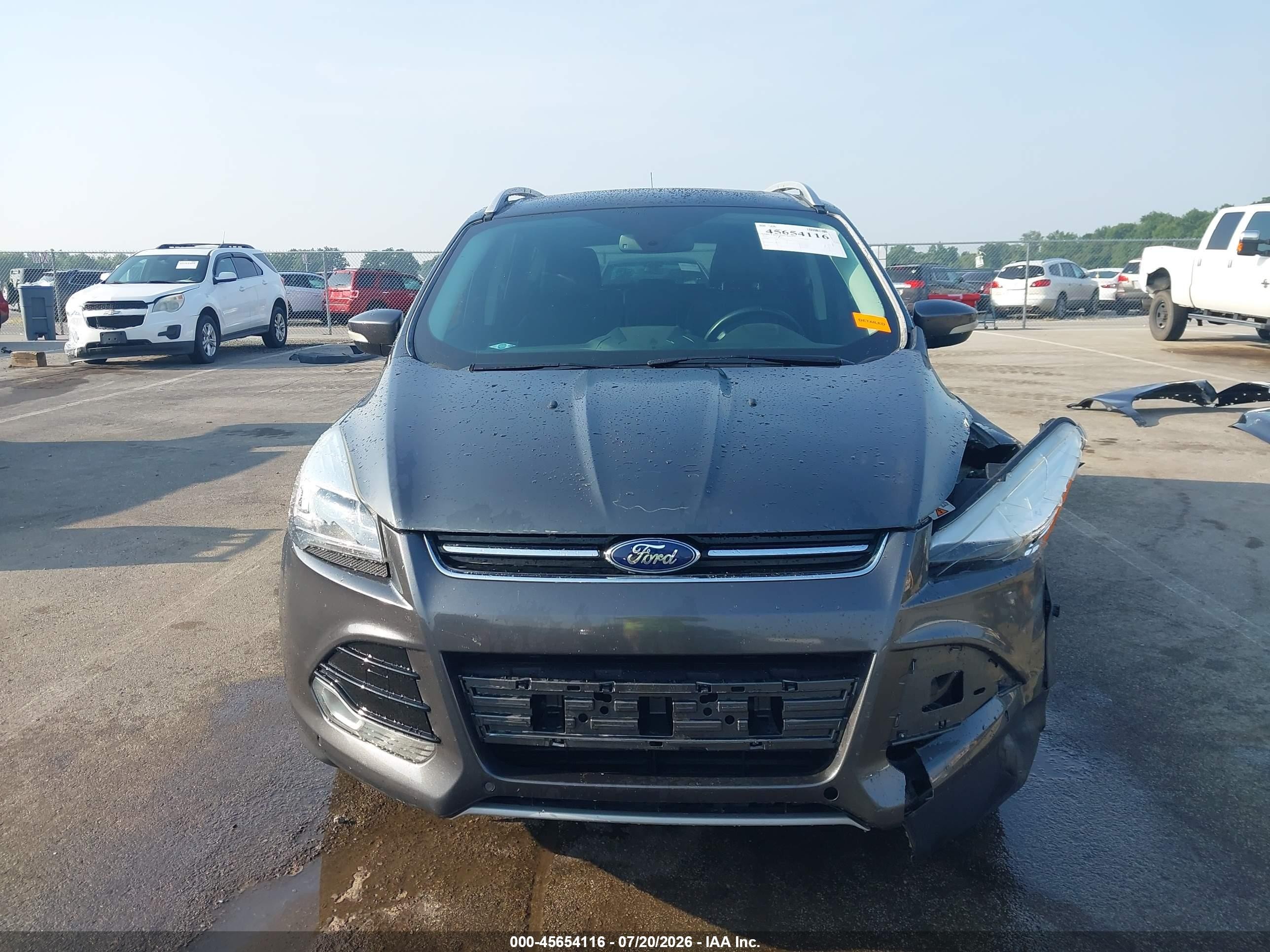 2015 Ford Escape Titanium Gray vin: 1FMCU0JX3FUB79919