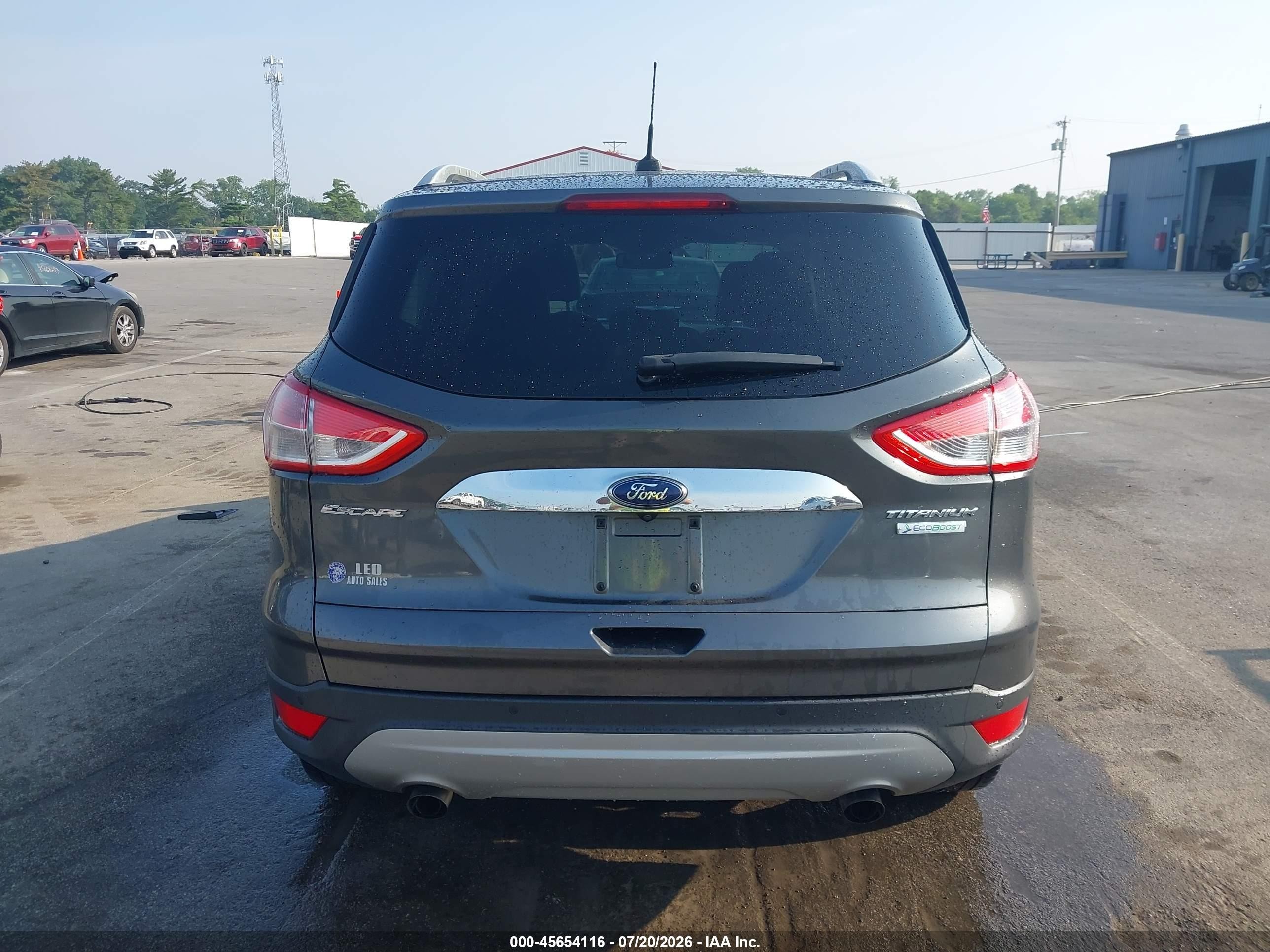 2015 Ford Escape Titanium Gray vin: 1FMCU0JX3FUB79919