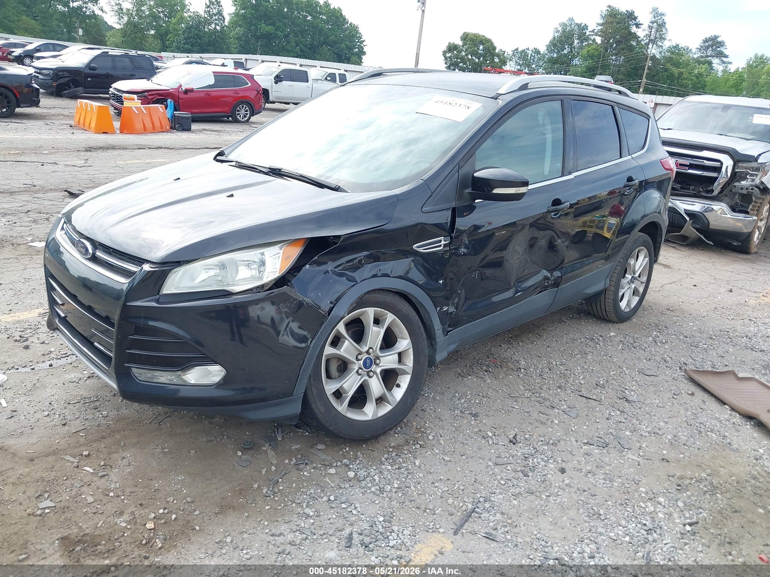 2015 Ford Escape Titanium Black vin: 1FMCU0JX3FUC31761