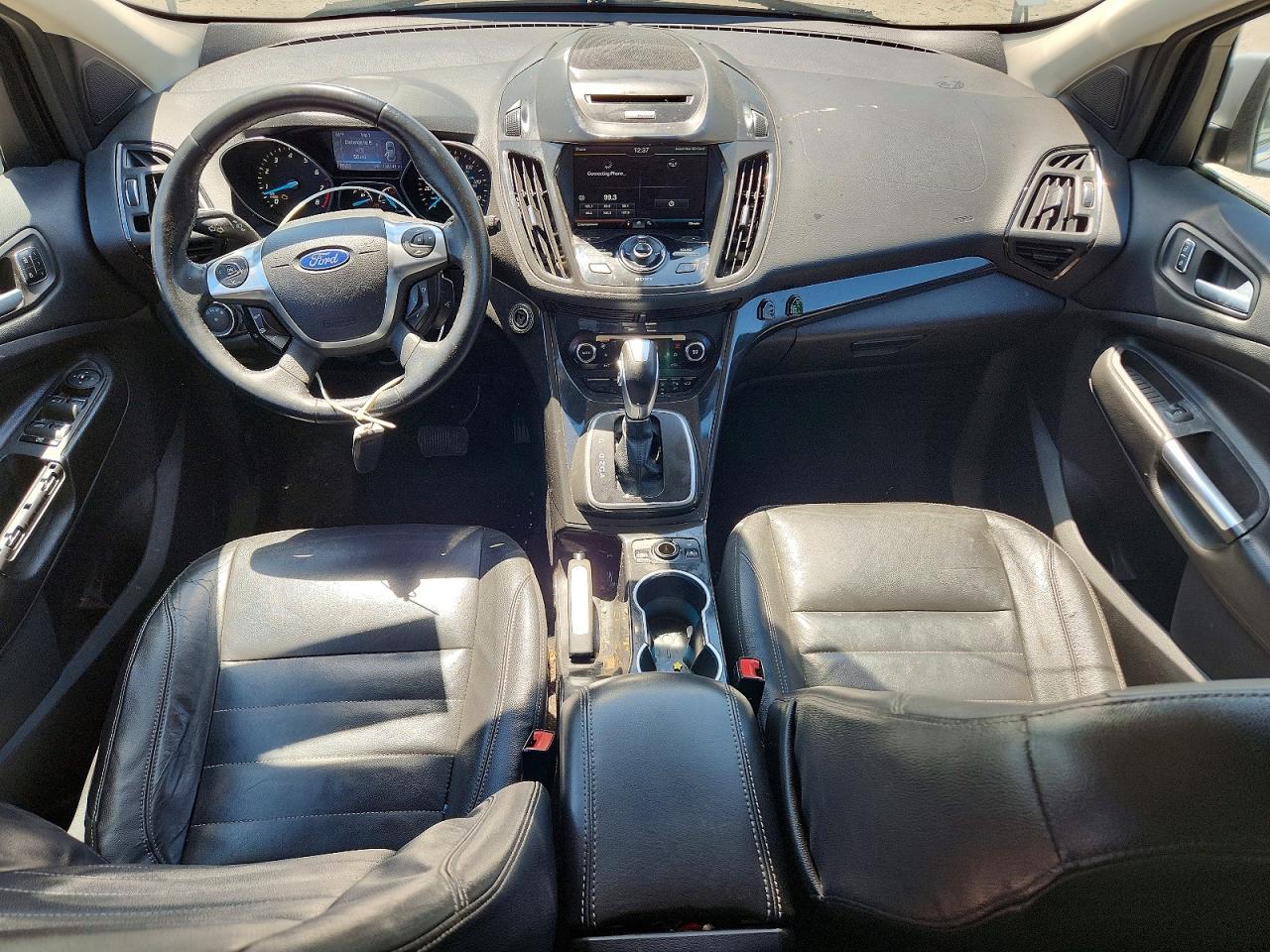 2014 Ford Escape Titanium Silver vin: 1FMCU0JX4EUB20103
