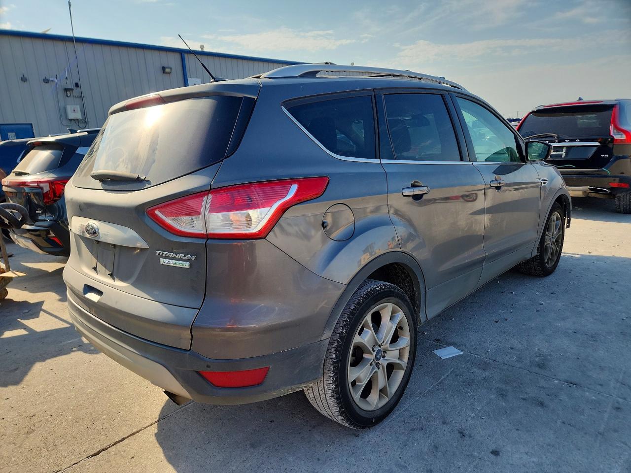 2014 Ford Escape Titanium Gray vin: 1FMCU0JX4EUB97473