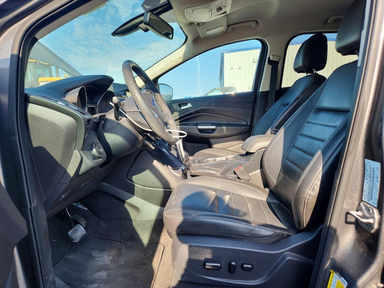 2014 Ford Escape Titanium Gray vin: 1FMCU0JX4EUB97473