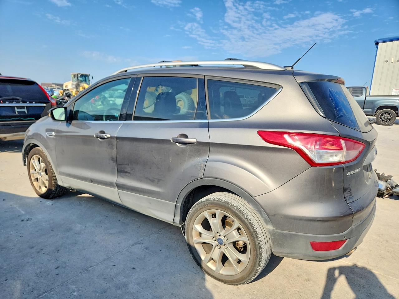 2014 Ford Escape Titanium Gray vin: 1FMCU0JX4EUB97473