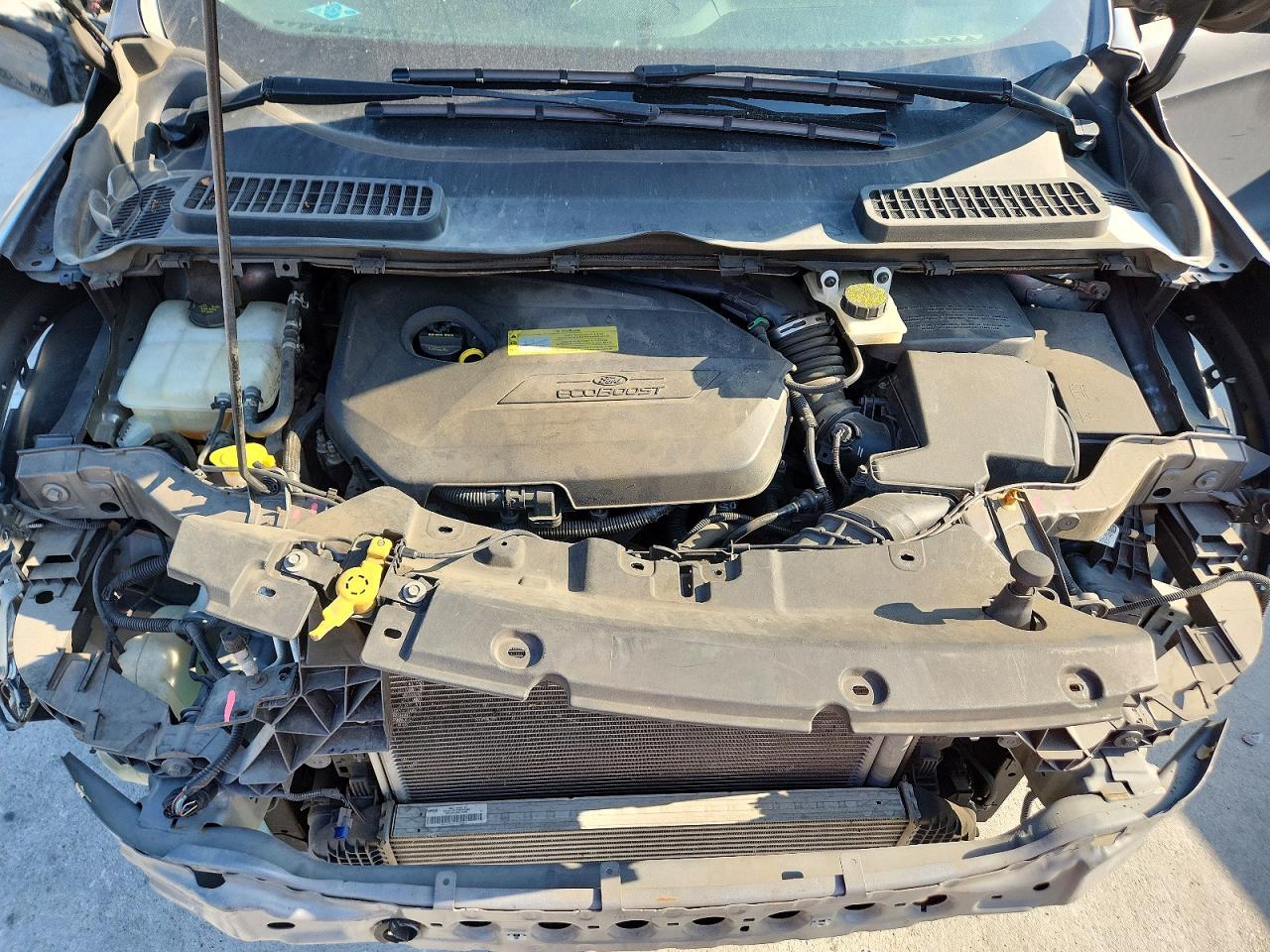 2014 Ford Escape Titanium Gray vin: 1FMCU0JX4EUB97473