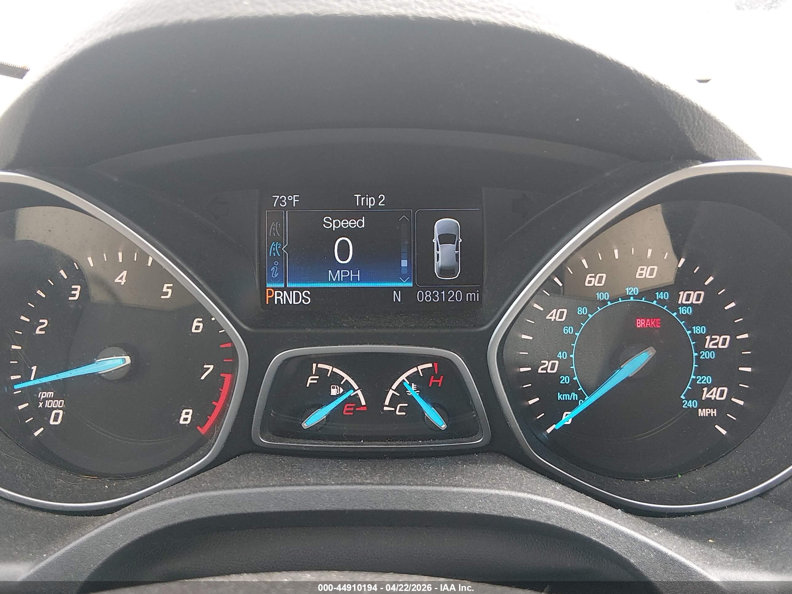 2014 Ford Escape Titanium Серебряный vin: 1FMCU0JX4EUE00197