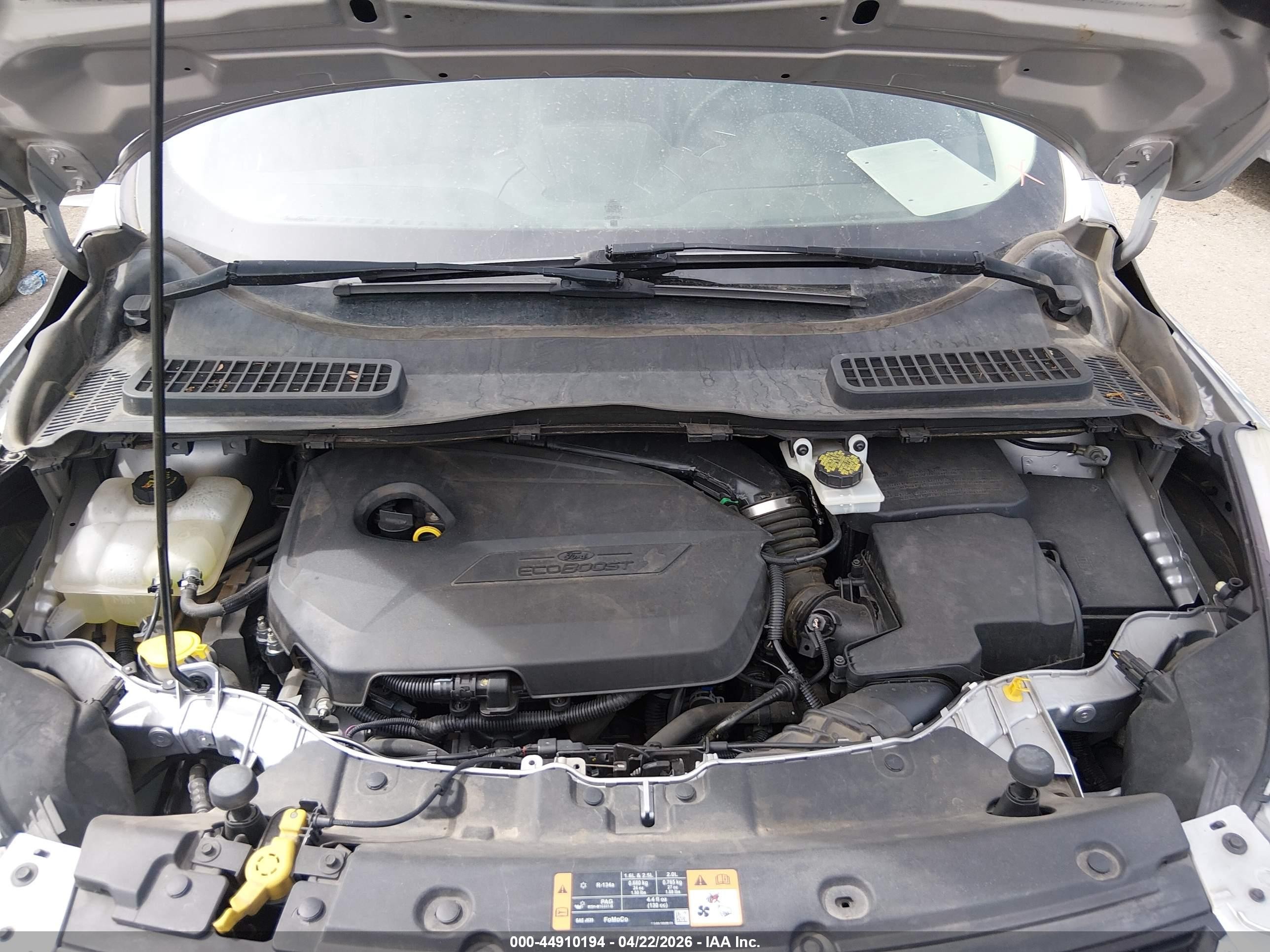 2014 Ford Escape Titanium Серебряный vin: 1FMCU0JX4EUE00197