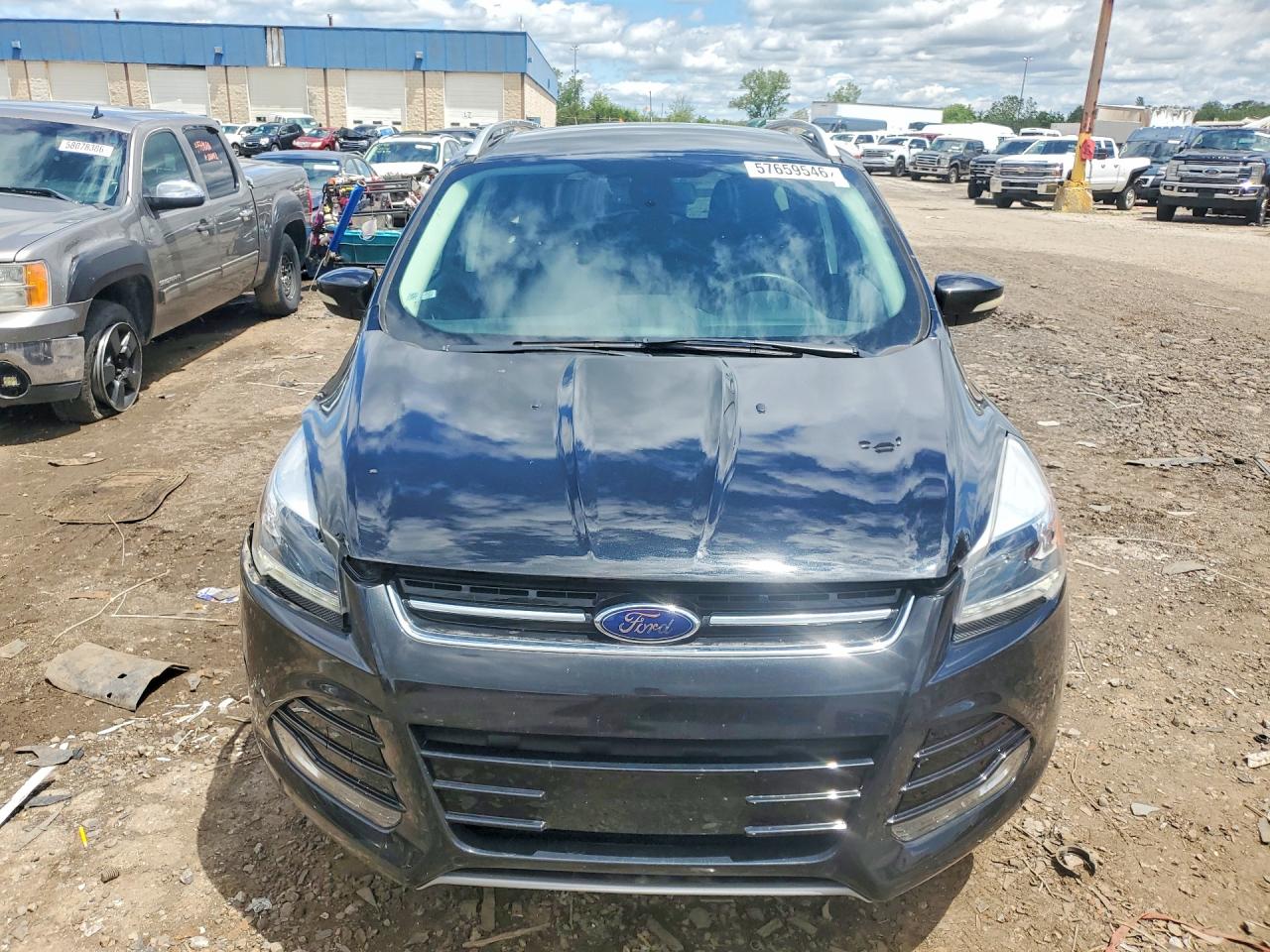 2014 Ford Escape Titanium Black vin: 1FMCU0JX4EUE10180