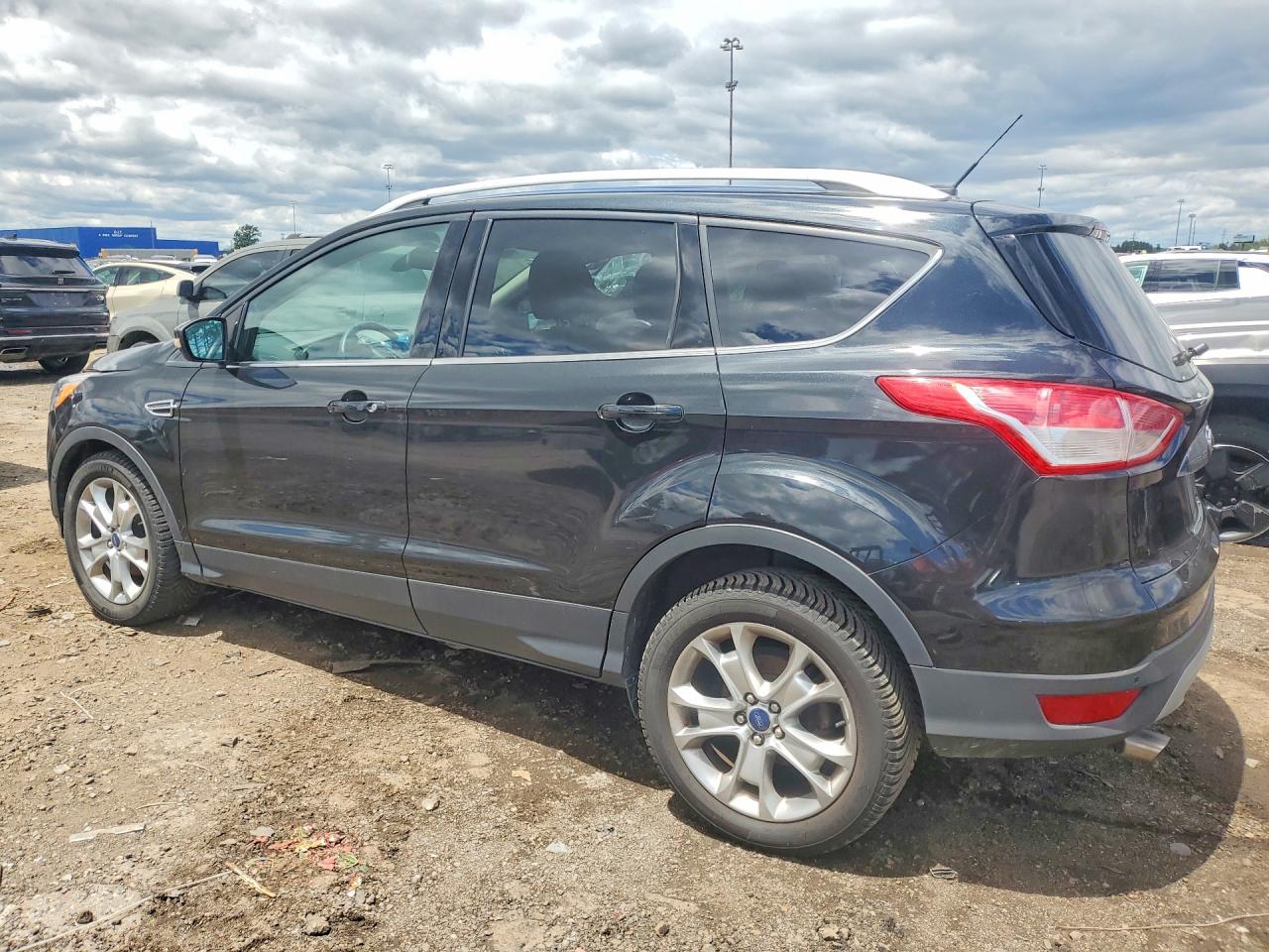 2014 Ford Escape Titanium Black vin: 1FMCU0JX4EUE10180