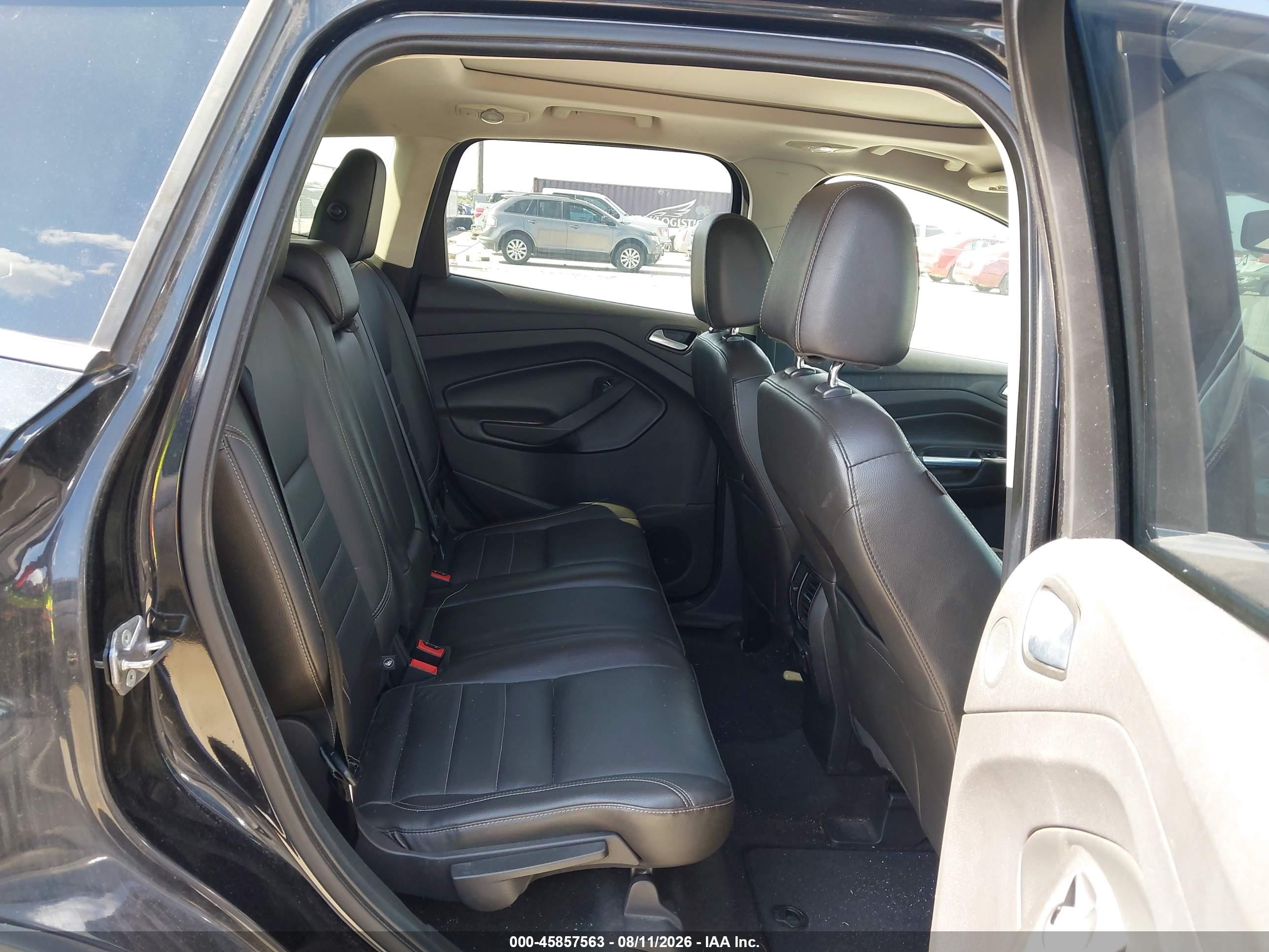 2014 Ford Escape Titanium Black vin: 1FMCU0JX4EUE50761