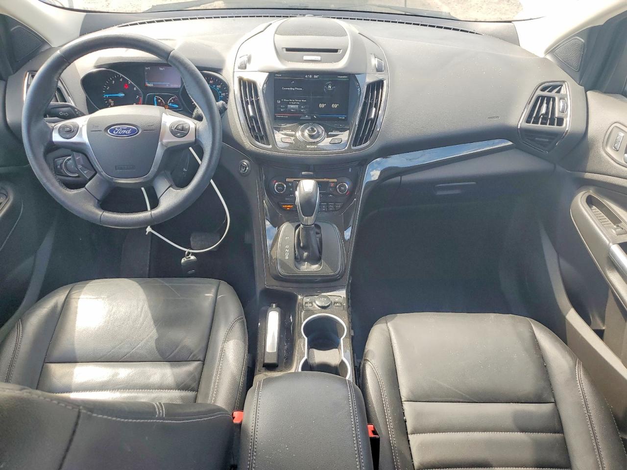 2015 Ford Escape Titanium Silver vin: 1FMCU0JX4FUB47772