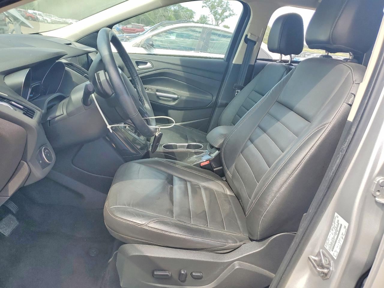 2015 Ford Escape Titanium Silver vin: 1FMCU0JX4FUB47772